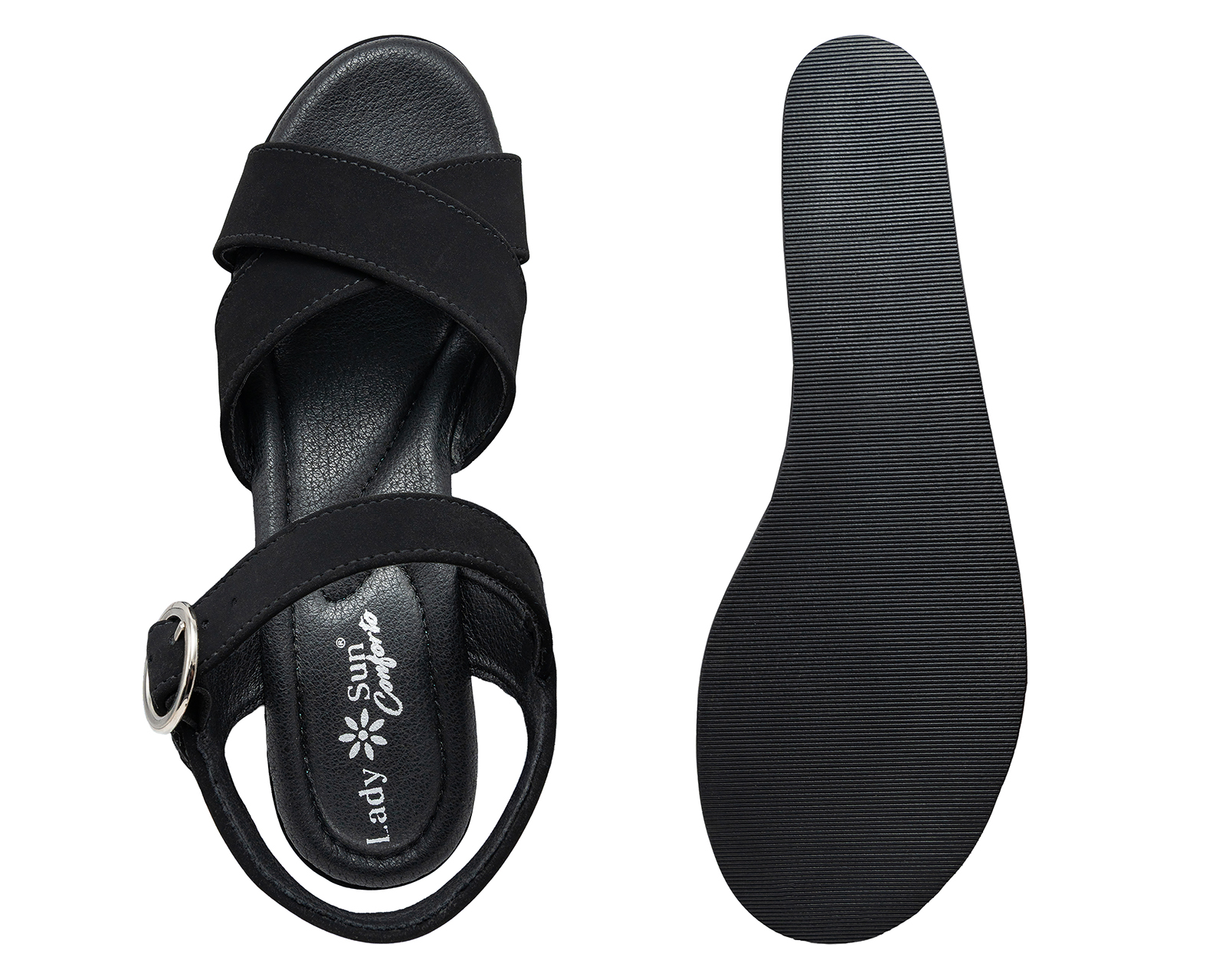 Foto 4 pulgar | Foto 3 | Sandalias Confort Lady Sun Conforto para Mujer