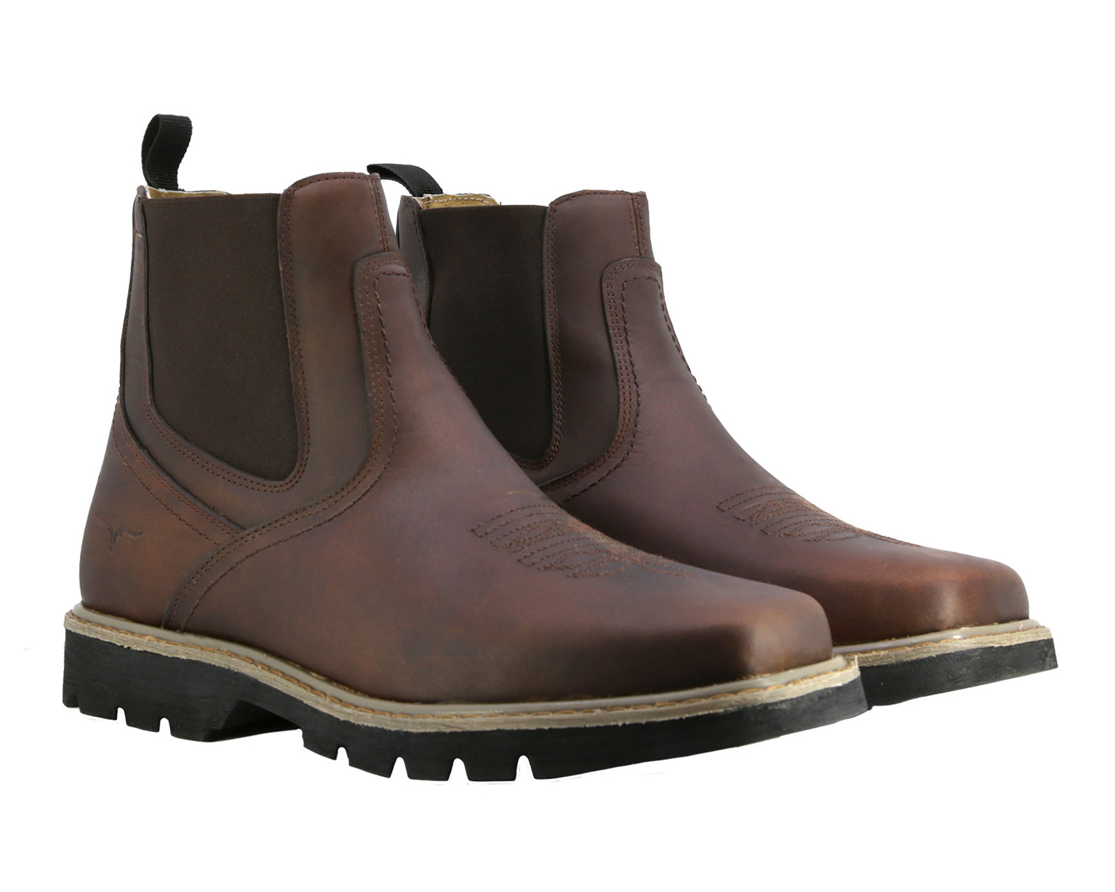 Foto 2 pulgar | Foto 1 | Botas Vaqueras Texaban de Piel para Hombre
