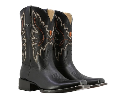 Foto 1 | Foto 1 | Botas Vaqueras Texaban de Piel para Hombre
