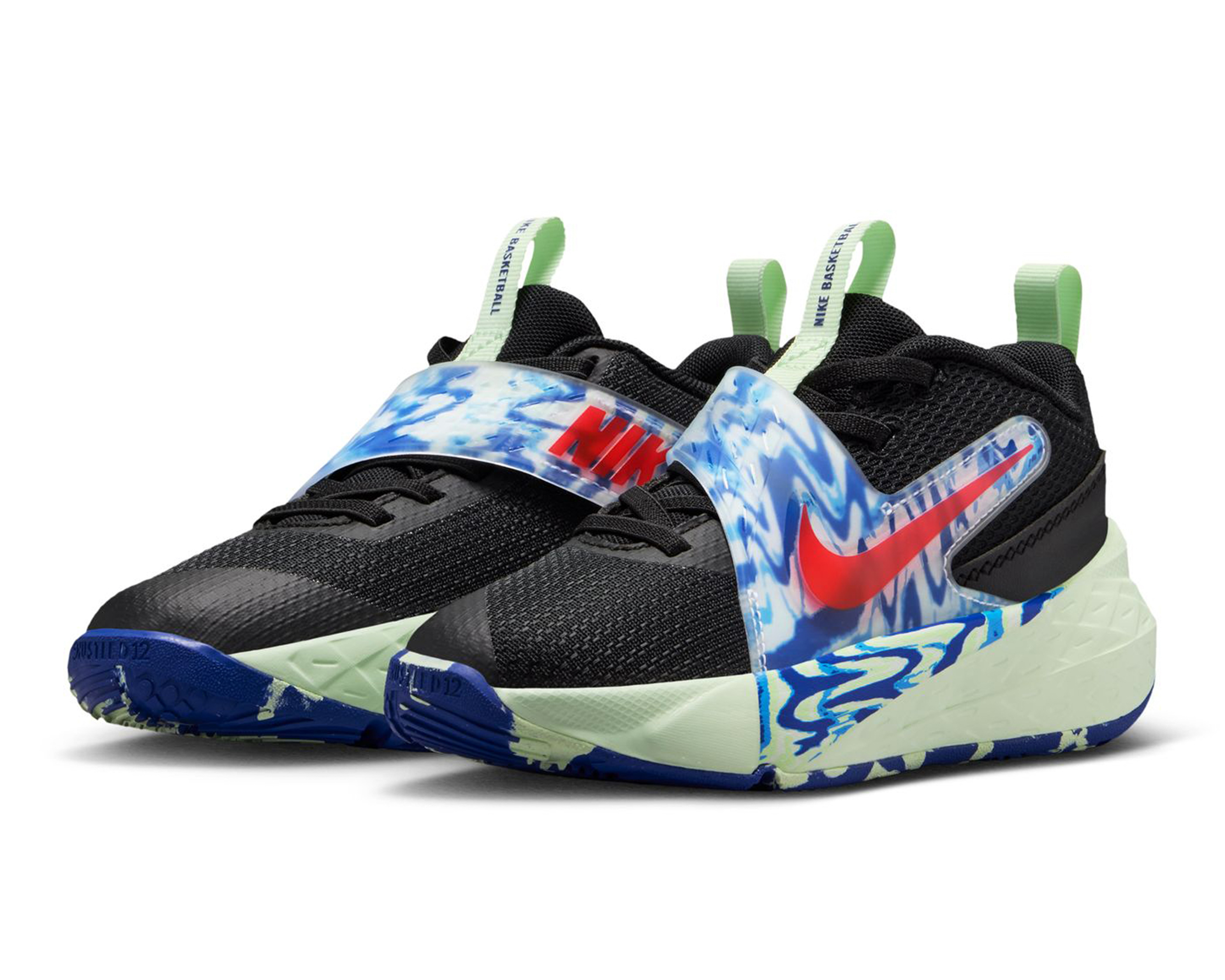 Tenis para Básquetbol Nike Team Hustle D 12 para Niño