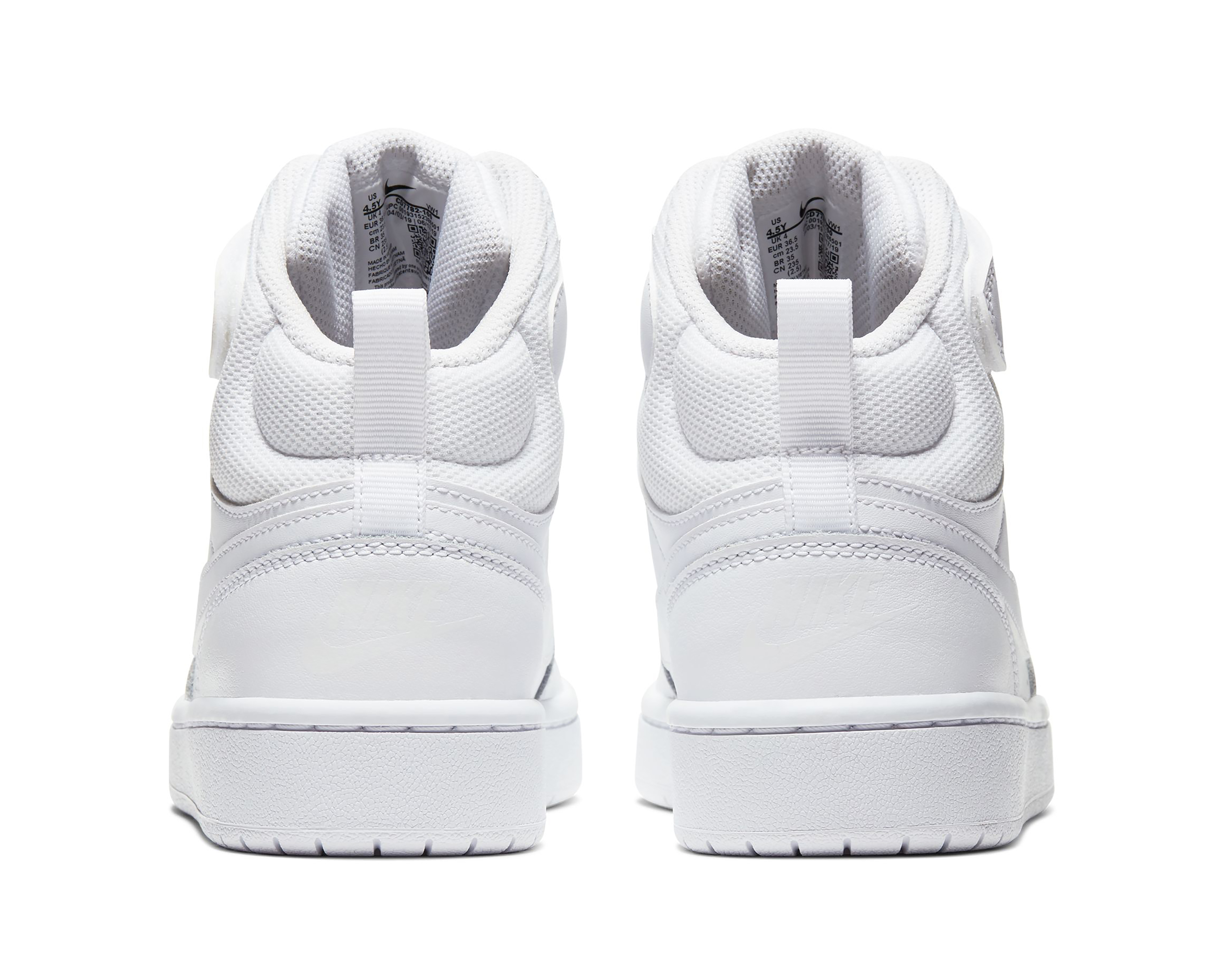 Foto 5 pulgar | Foto 4 | Tenis Nike Court Borough Mid 2 Juveniles