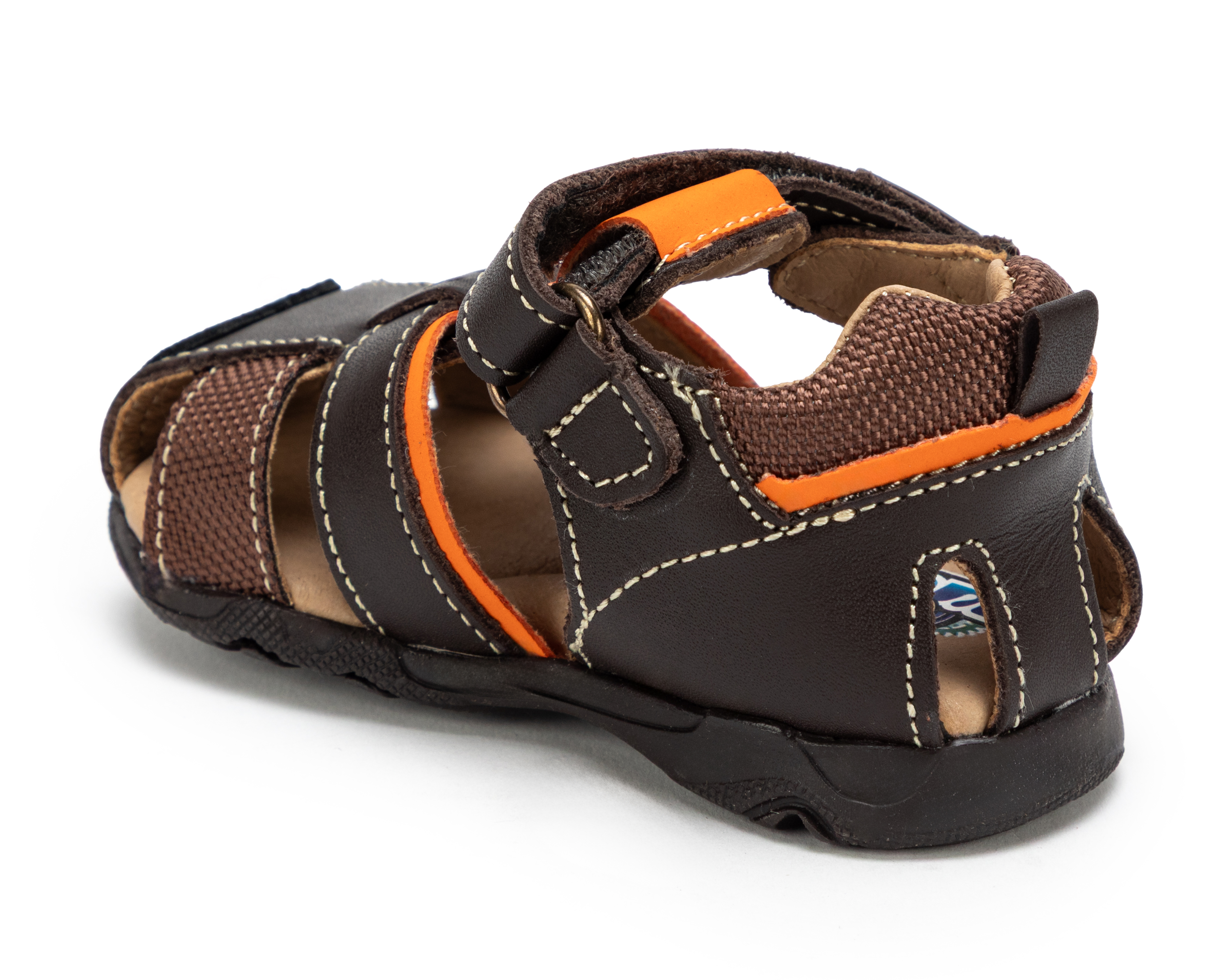 Foto 4 pulgar | Foto 3 | Sandalias Audaz de Piel para Bebé Niño