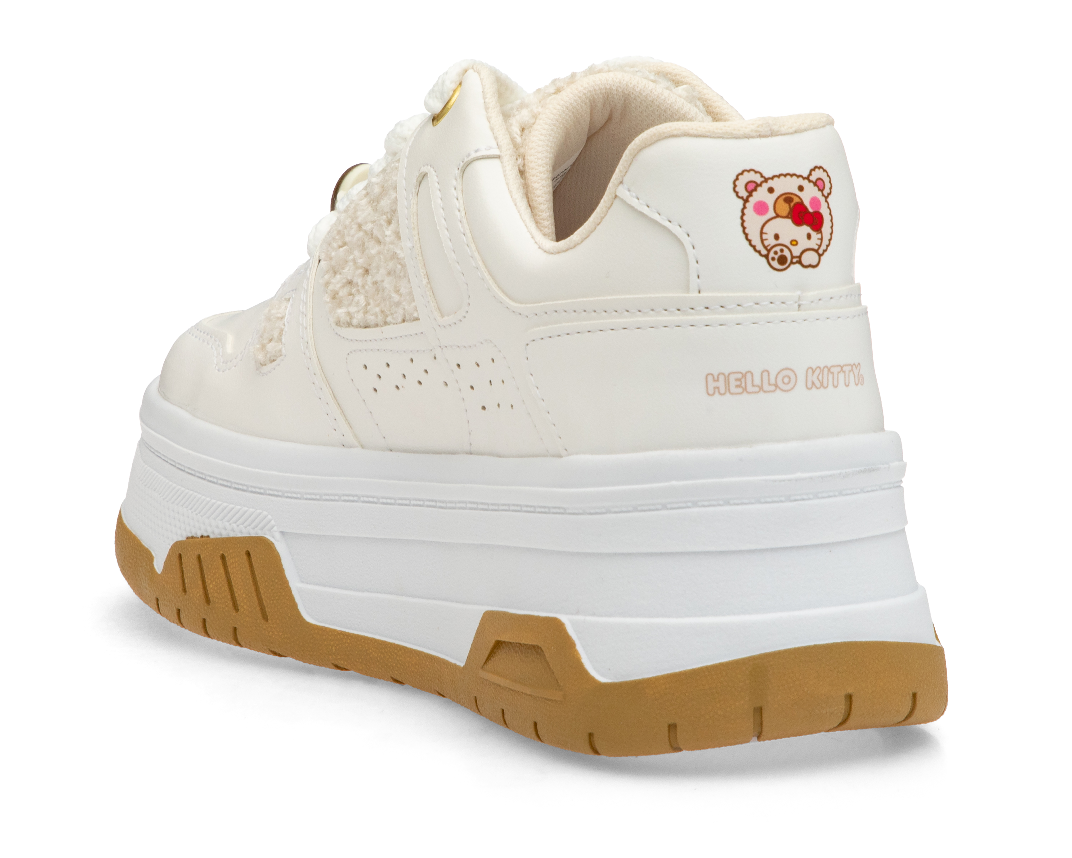 Foto 4 pulgar | Foto 3 | Tenis Hello Kitty Teddy Leo para Mujer