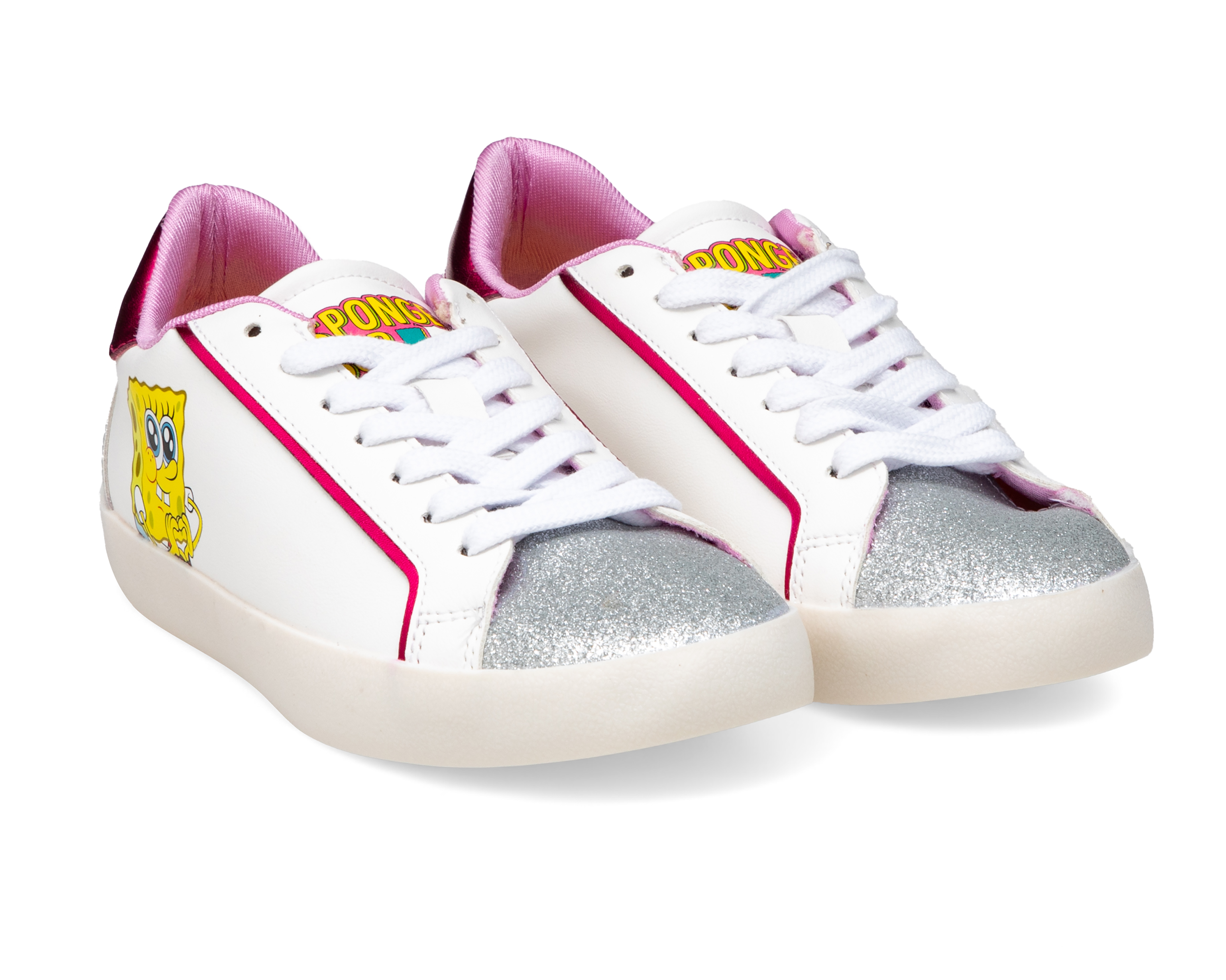 Foto 2 pulgar | Foto 1 | Tenis Casuales Bob Esponja para Mujer