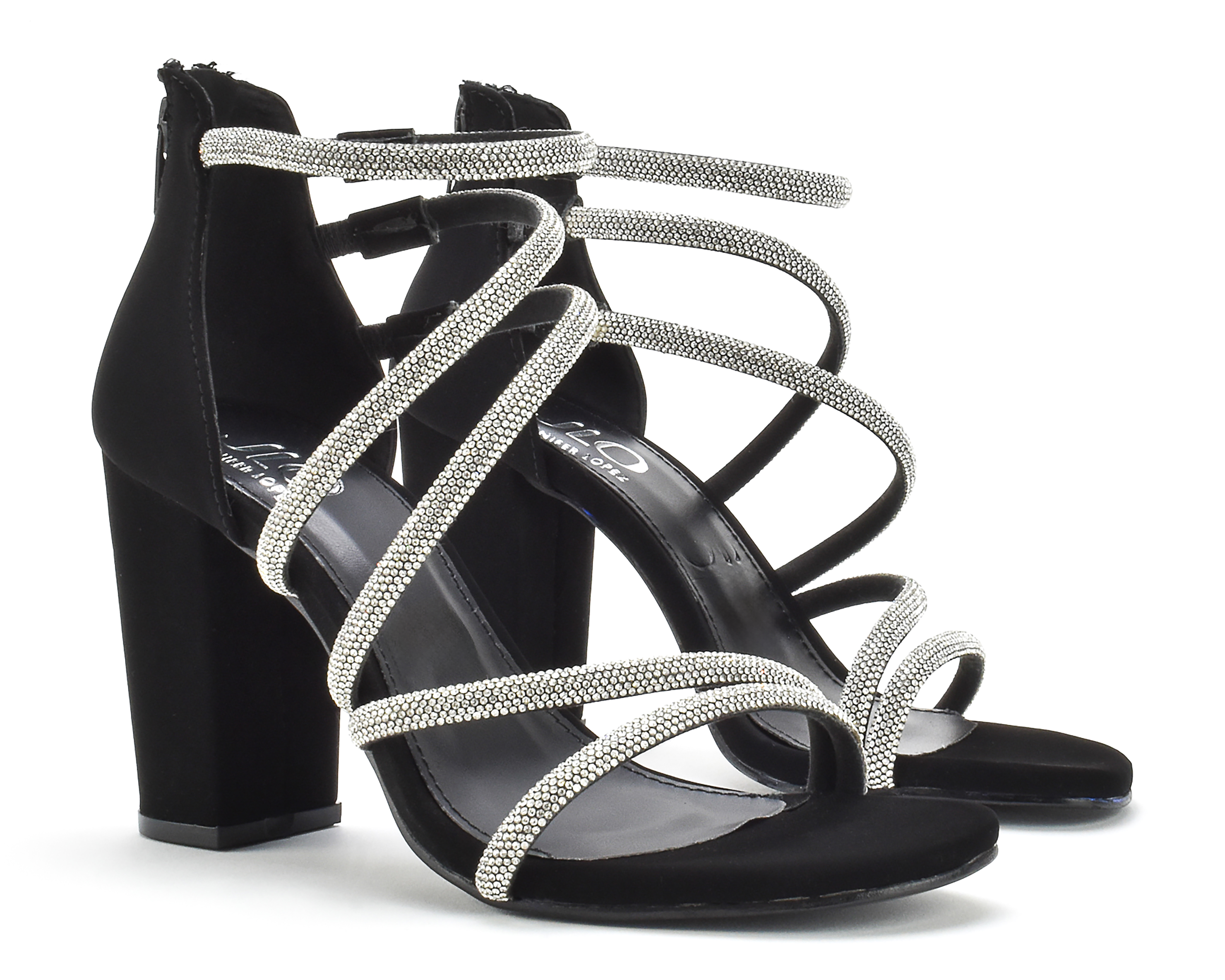 Sandalias de Tacón Jennifer Lopez Rubí para Mujer