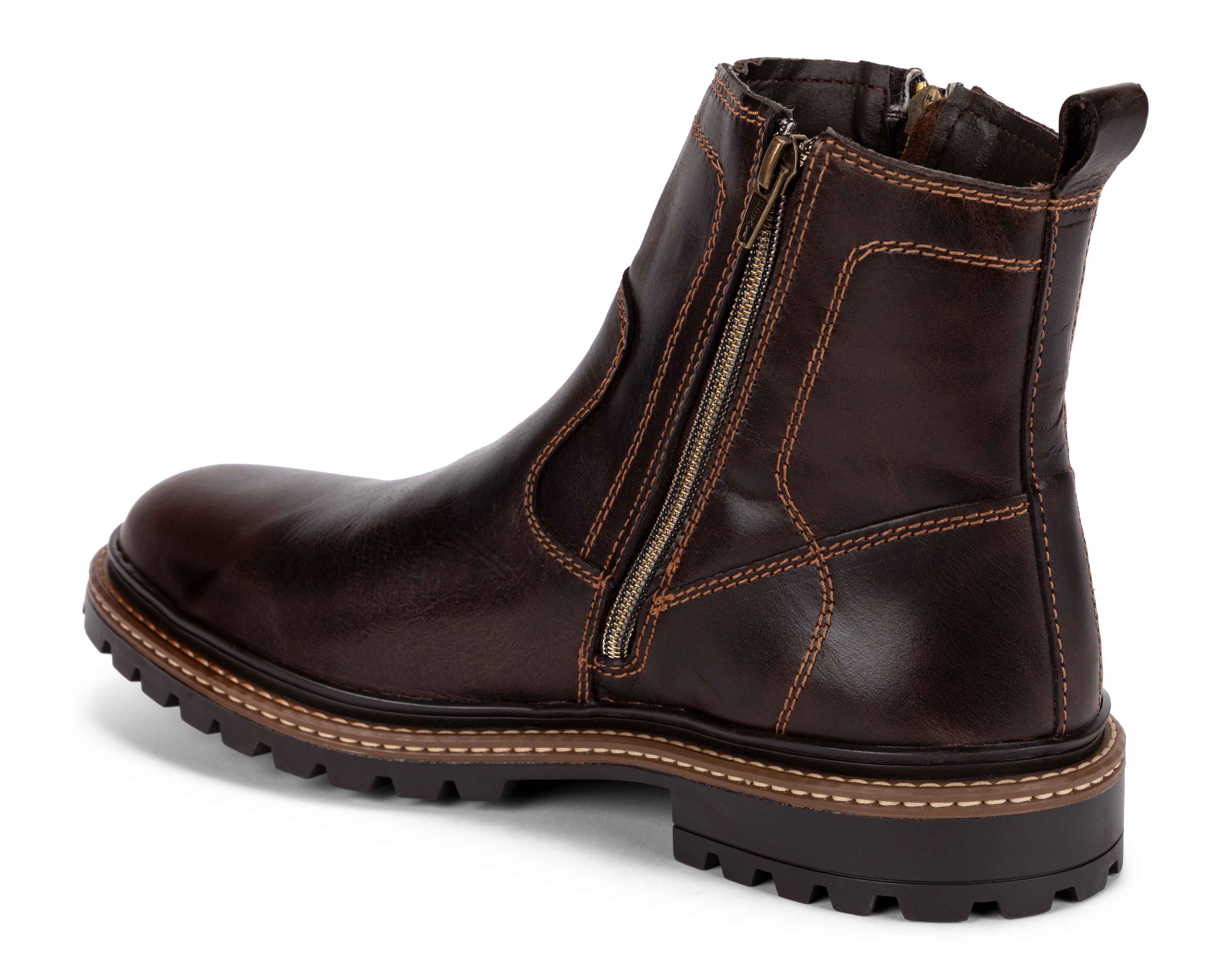 Foto 4 pulgar | Foto 3 | Botas Casuales Christian Gallery de Piel para Hombre