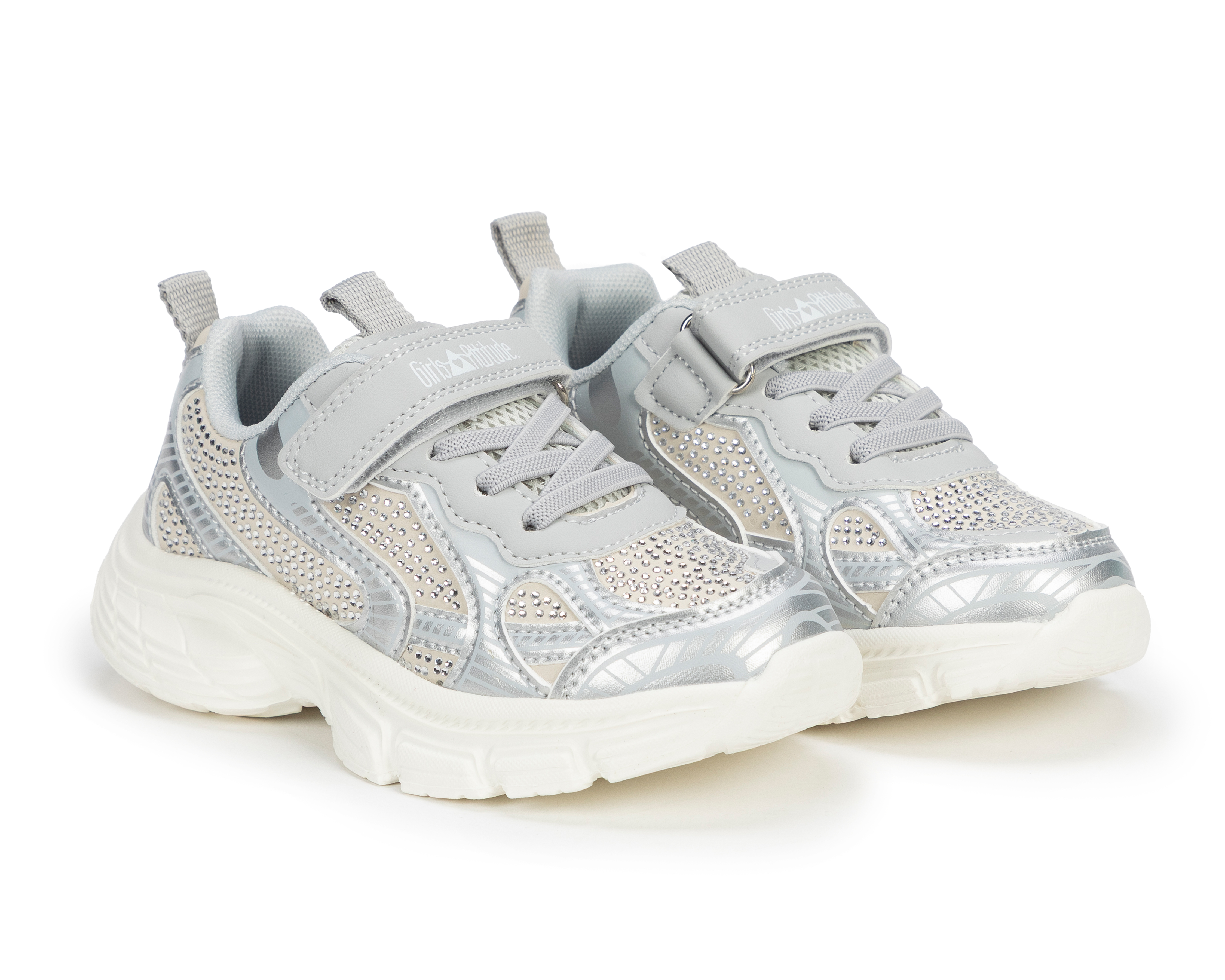 Foto 2 pulgar | Foto 1 | Tenis Casuales Girls Attitude para Niña