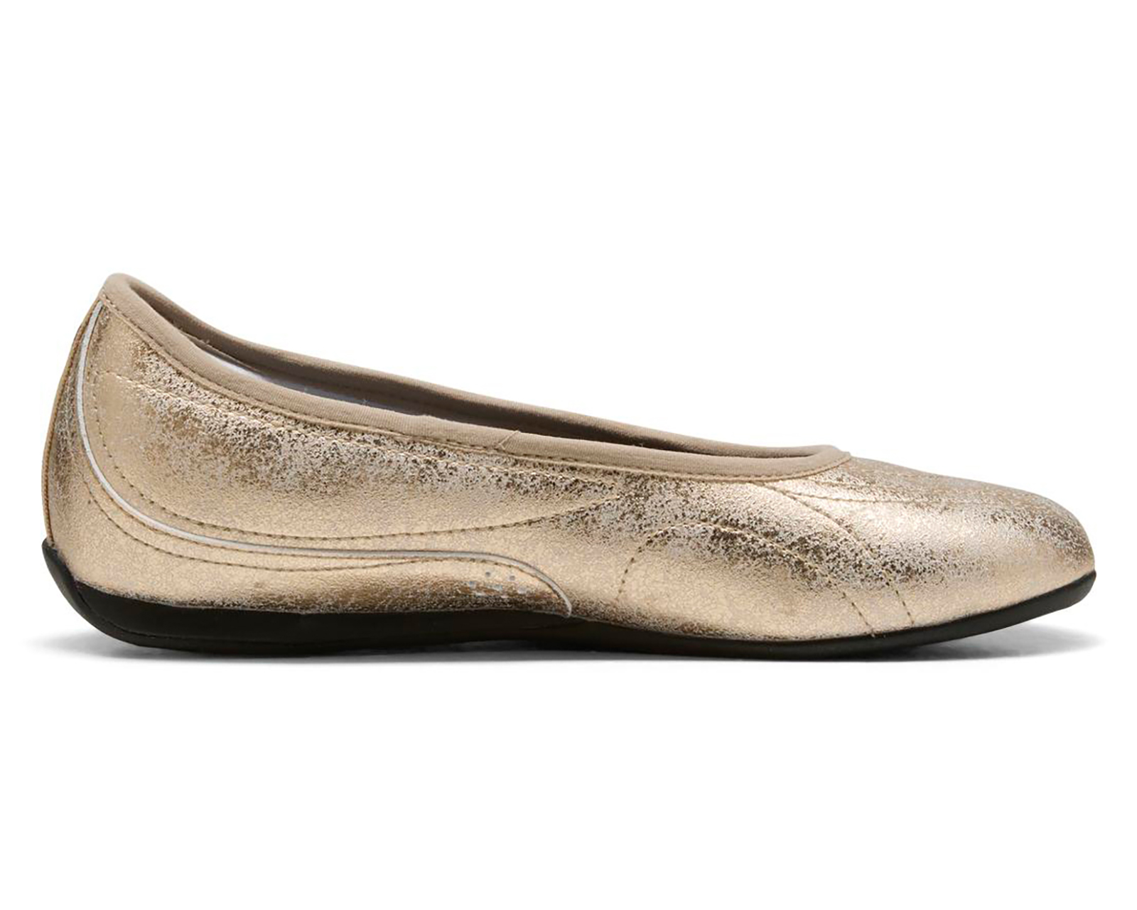 Foto 3 pulgar | Foto 2 | Flats Puma Catch Soleil Ballerina Metallic Whisper para Mujer