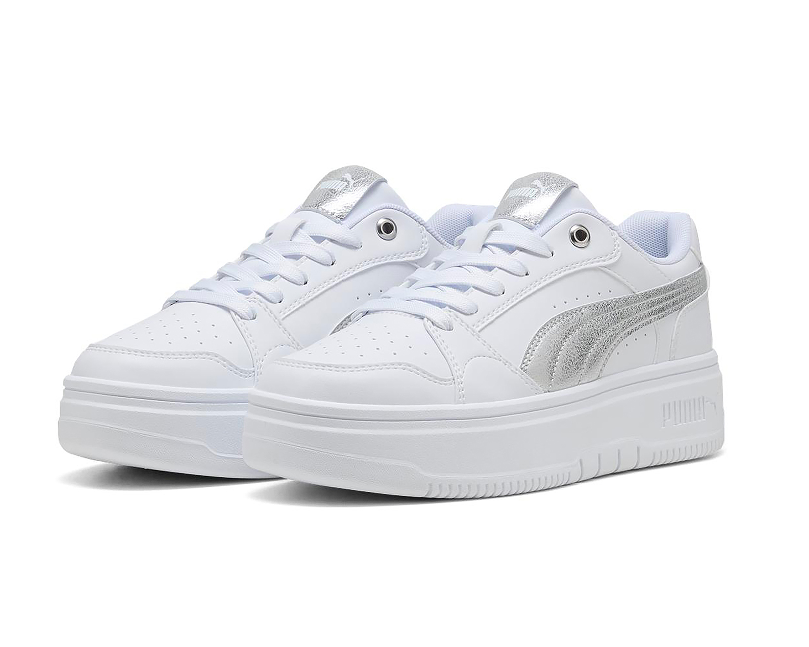 Foto 1 | Foto 1 | Tenis Puma Rebound Femme Low Metallic Whisper para Mujer