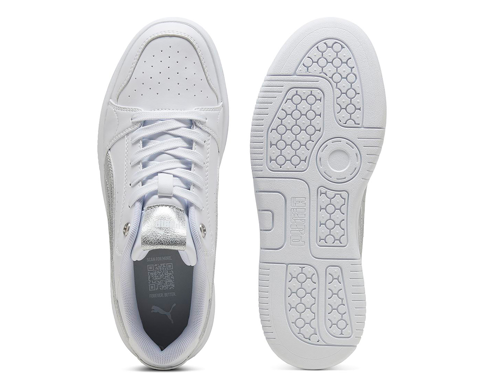 Foto 4 | Foto 4 | Tenis Puma Rebound Femme Low Metallic Whisper para Mujer