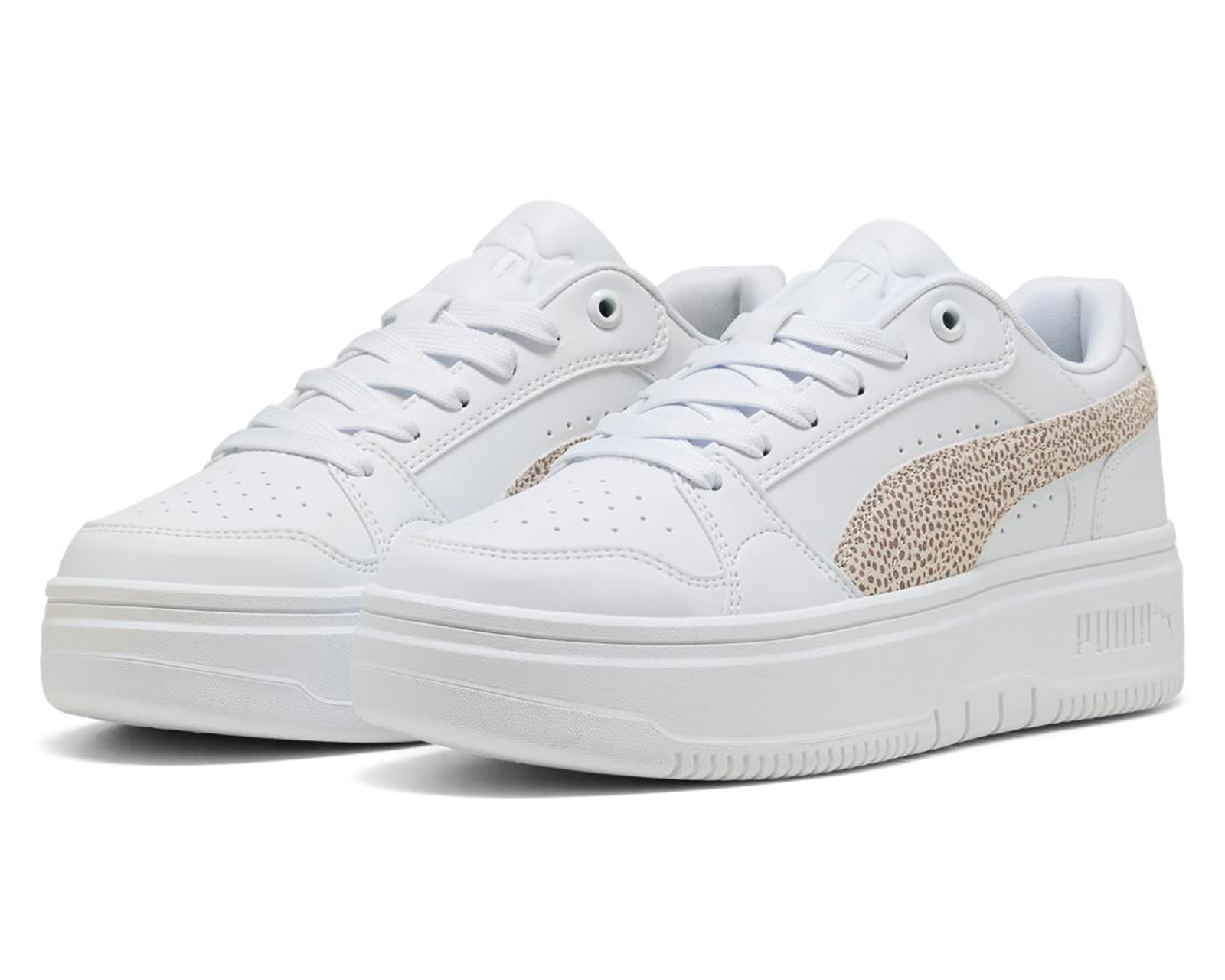 Foto 2 pulgar | Foto 1 | Tenis Puma Rebound Femme Low Topcoat para Mujer