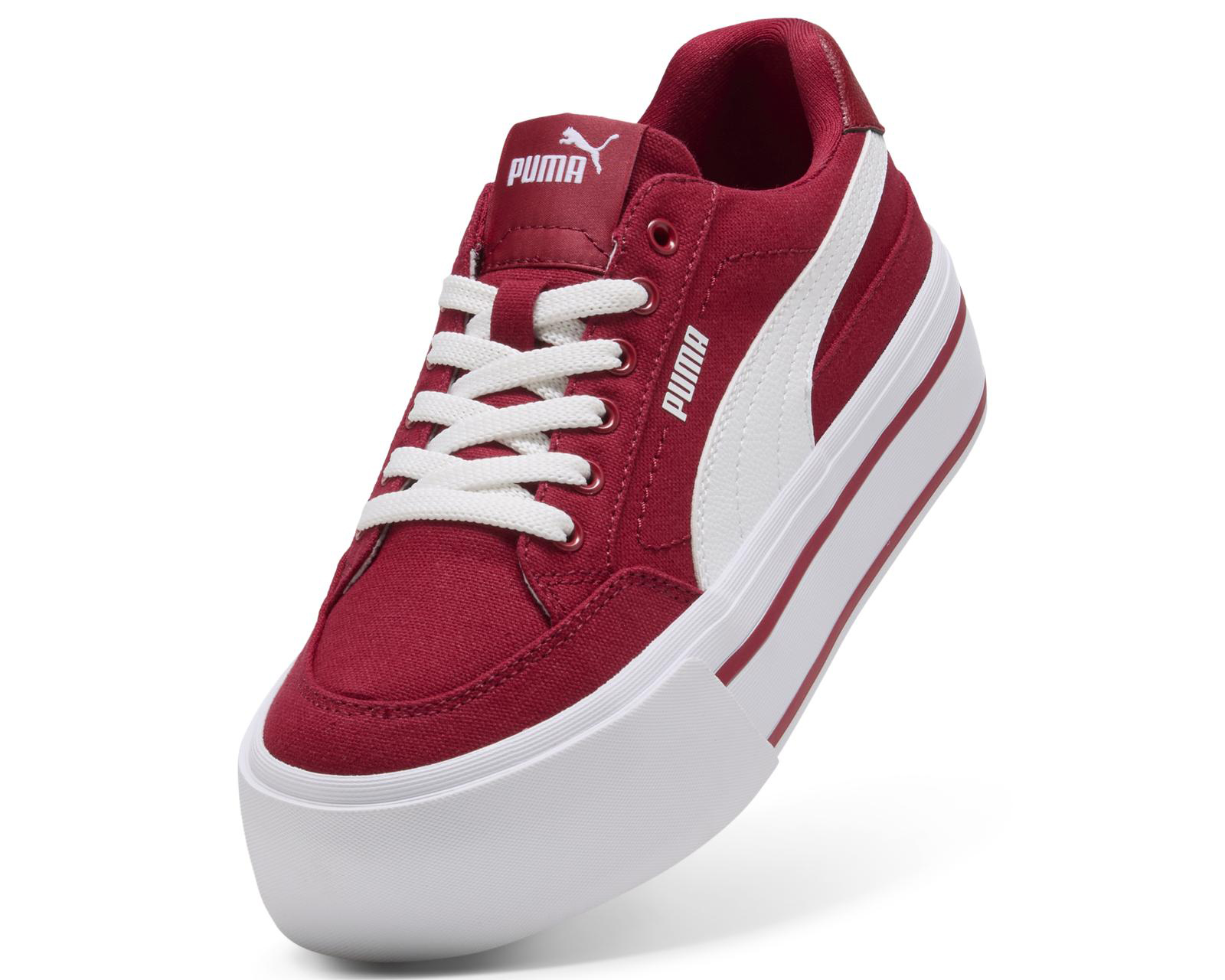 Foto 6 pulgar | Foto 5 | Tenis Puma Court Classic Vulc FS Platform para Mujer