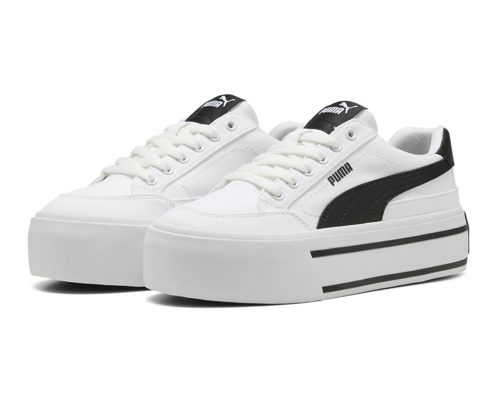 Foto 2 pulgar | Foto 1 | Tenis Puma Court Classic Vulc FS Platform para Mujer