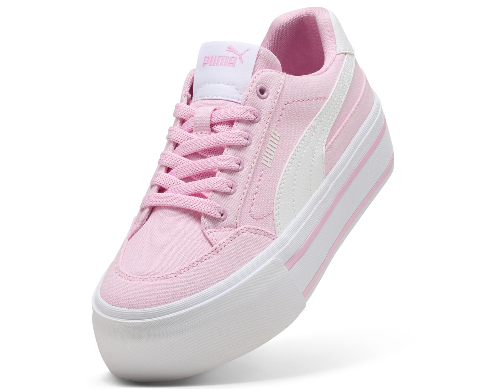 Foto 6 pulgar | Foto 5 | Tenis Puma Court Classic Vulc FS Platform para Mujer