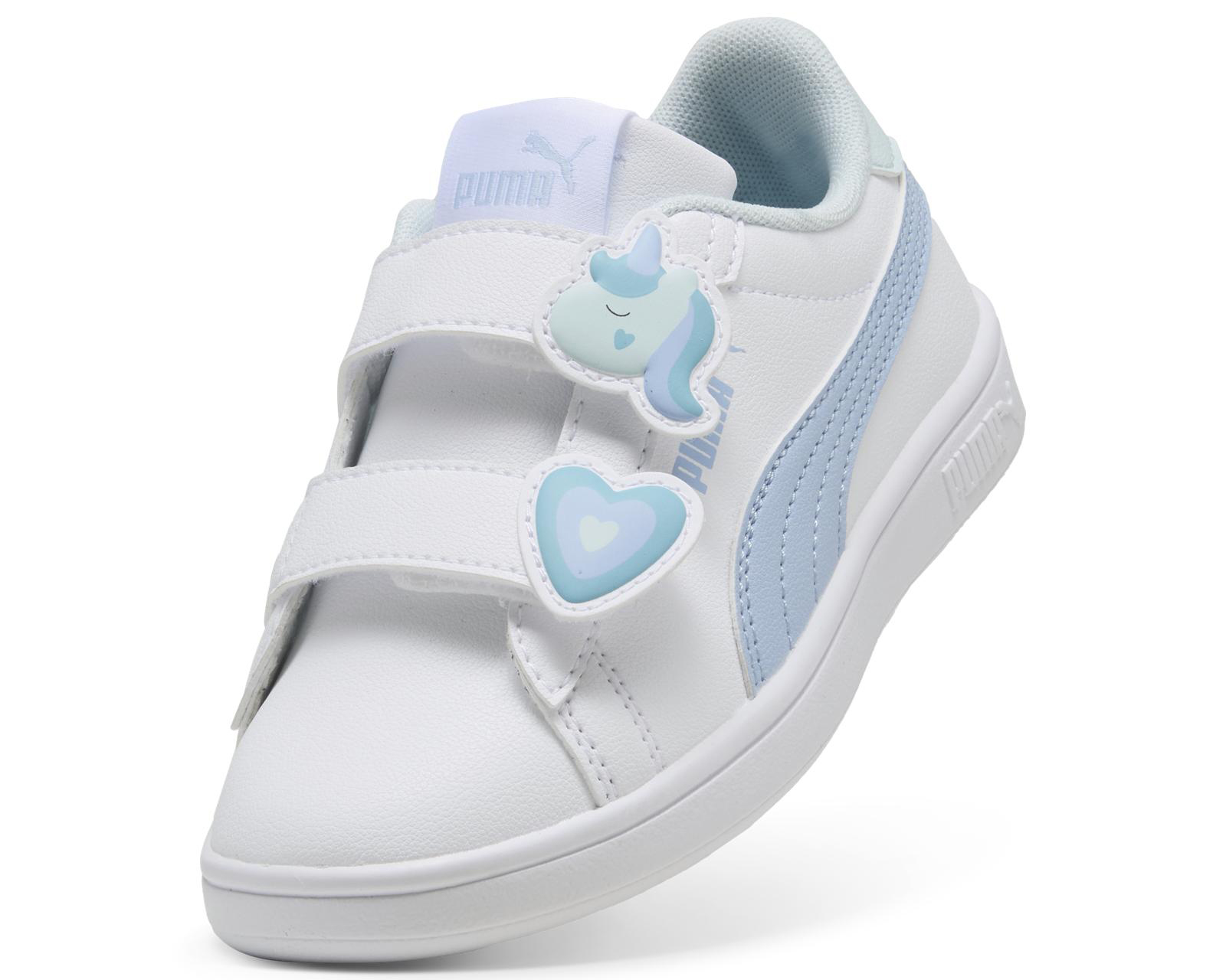 Foto 5 | Foto 5 | Tenis Puma Smash 3.0 Badges para Niña