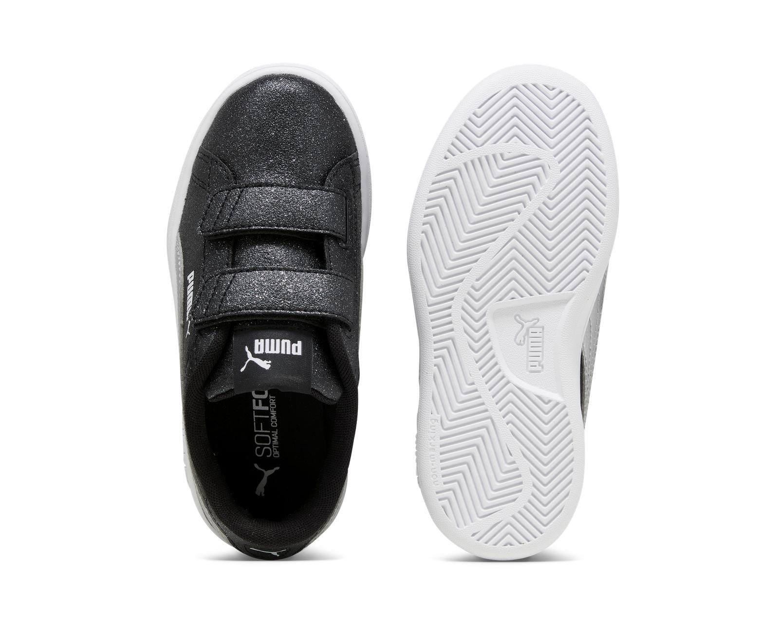 Foto 5 pulgar | Foto 4 | Tenis Puma Smash 3.0 Glitz Glam V para Niña