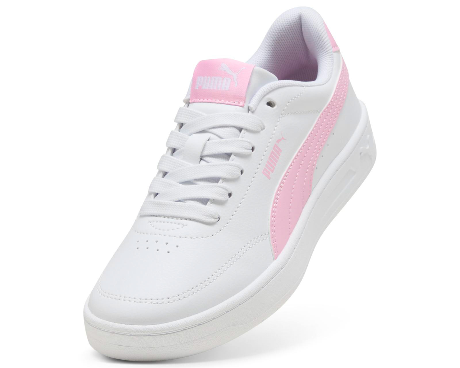 Foto 6 pulgar | Foto 5 | Tenis Puma Court Classic Clean Juveniles