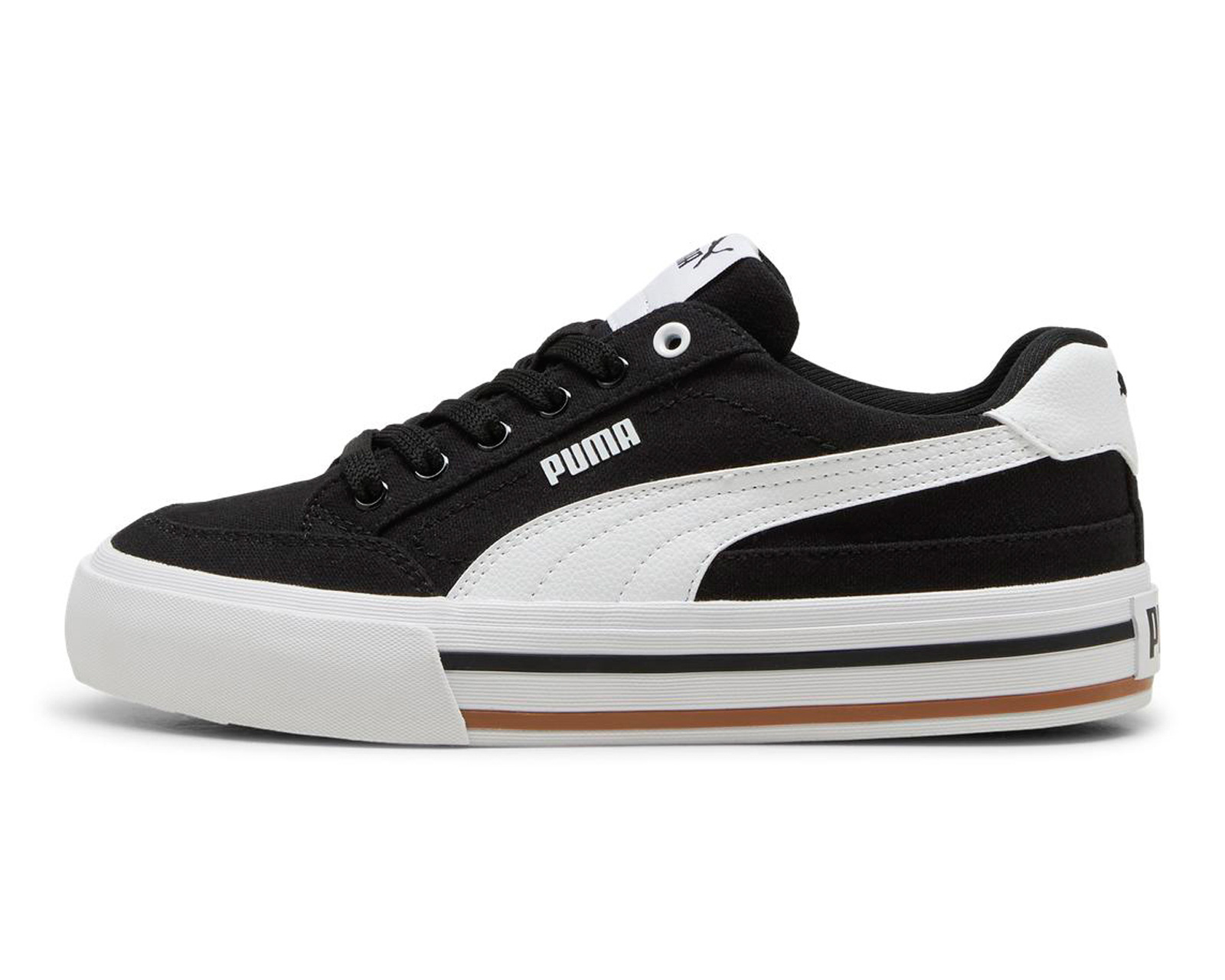 Foto 4 pulgar | Foto 3 | Tenis Puma Court Classic Vulc F Juveniles