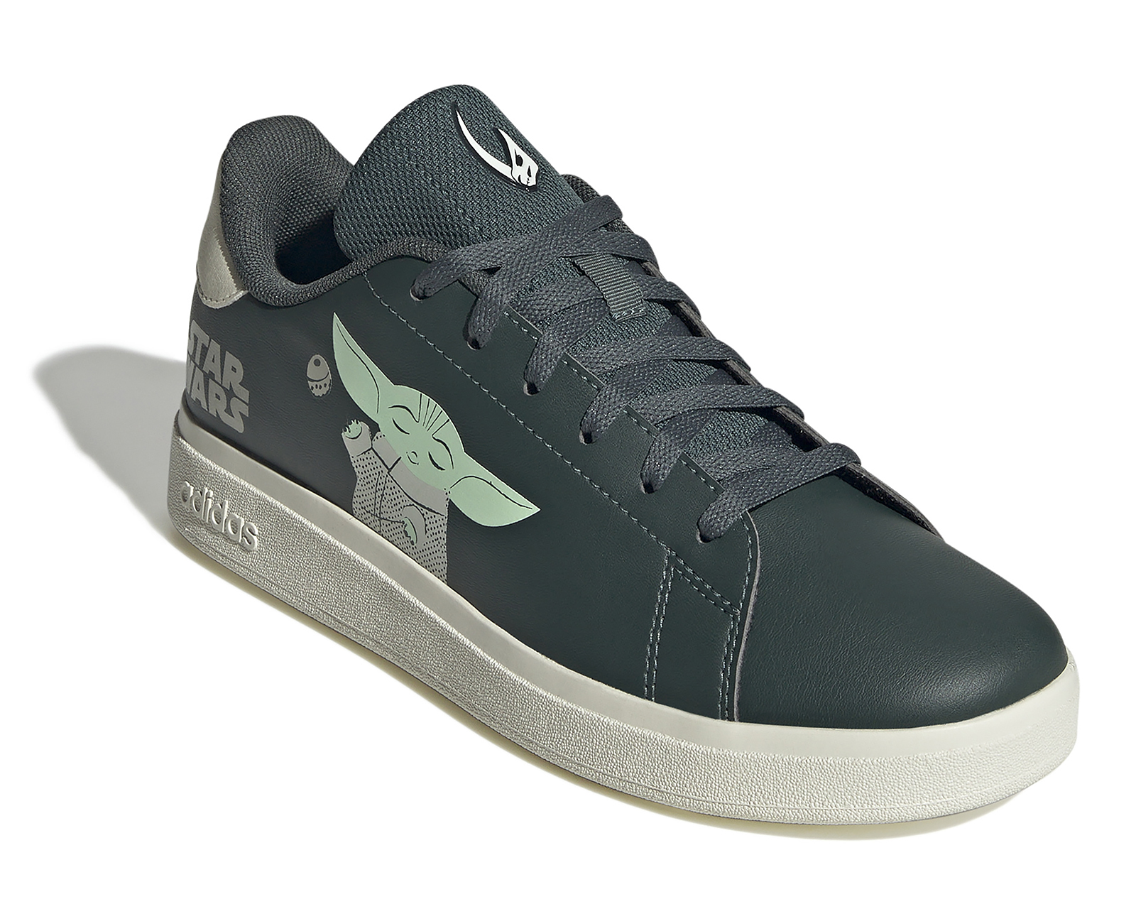Foto 2 pulgar | Foto 1 | Tenis Adidas Advantage Mandalorian Juveniles