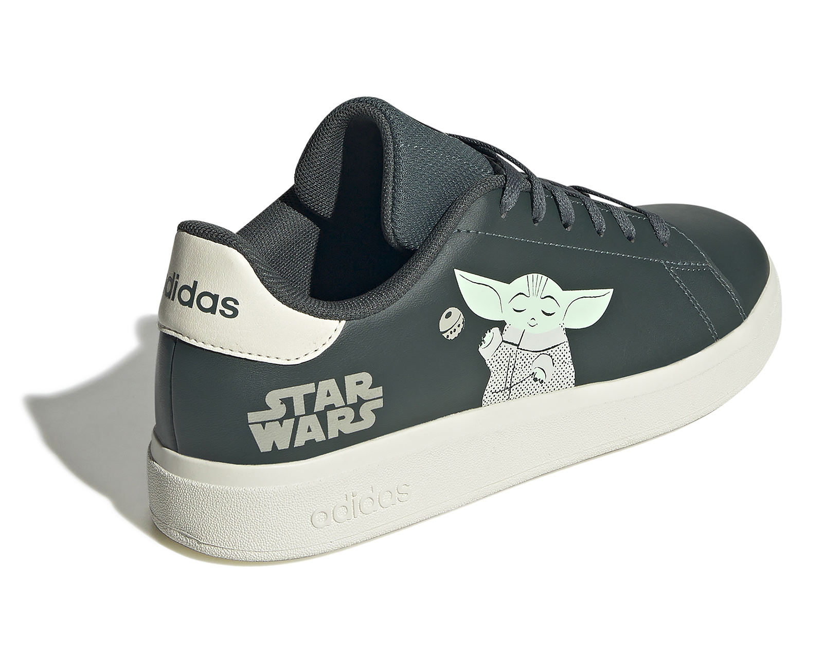 Foto 5 pulgar | Foto 4 | Tenis Adidas Advantage Mandalorian Juveniles