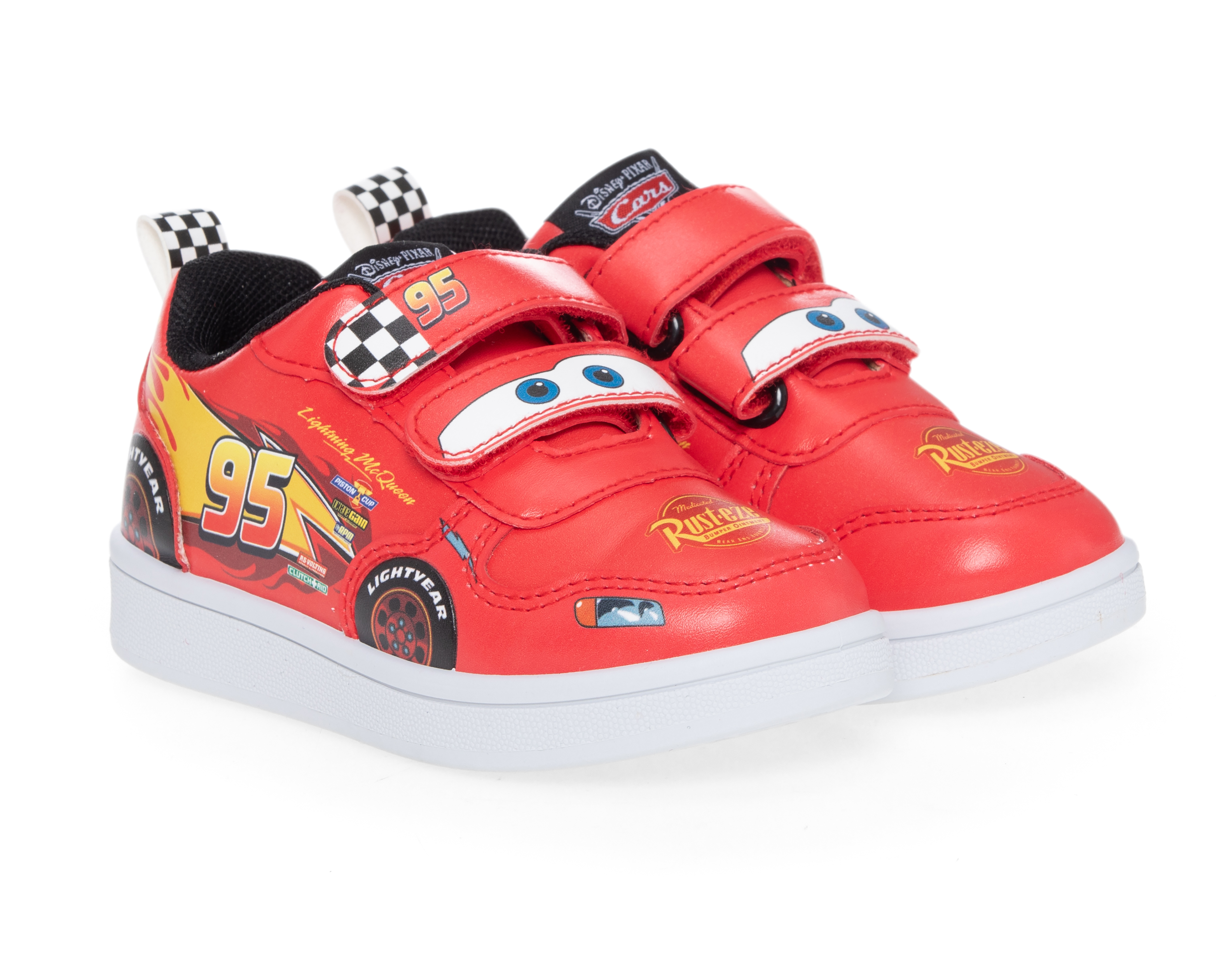 Foto 2 pulgar | Foto 1 | Tenis Cauales Disney Cars para Niño