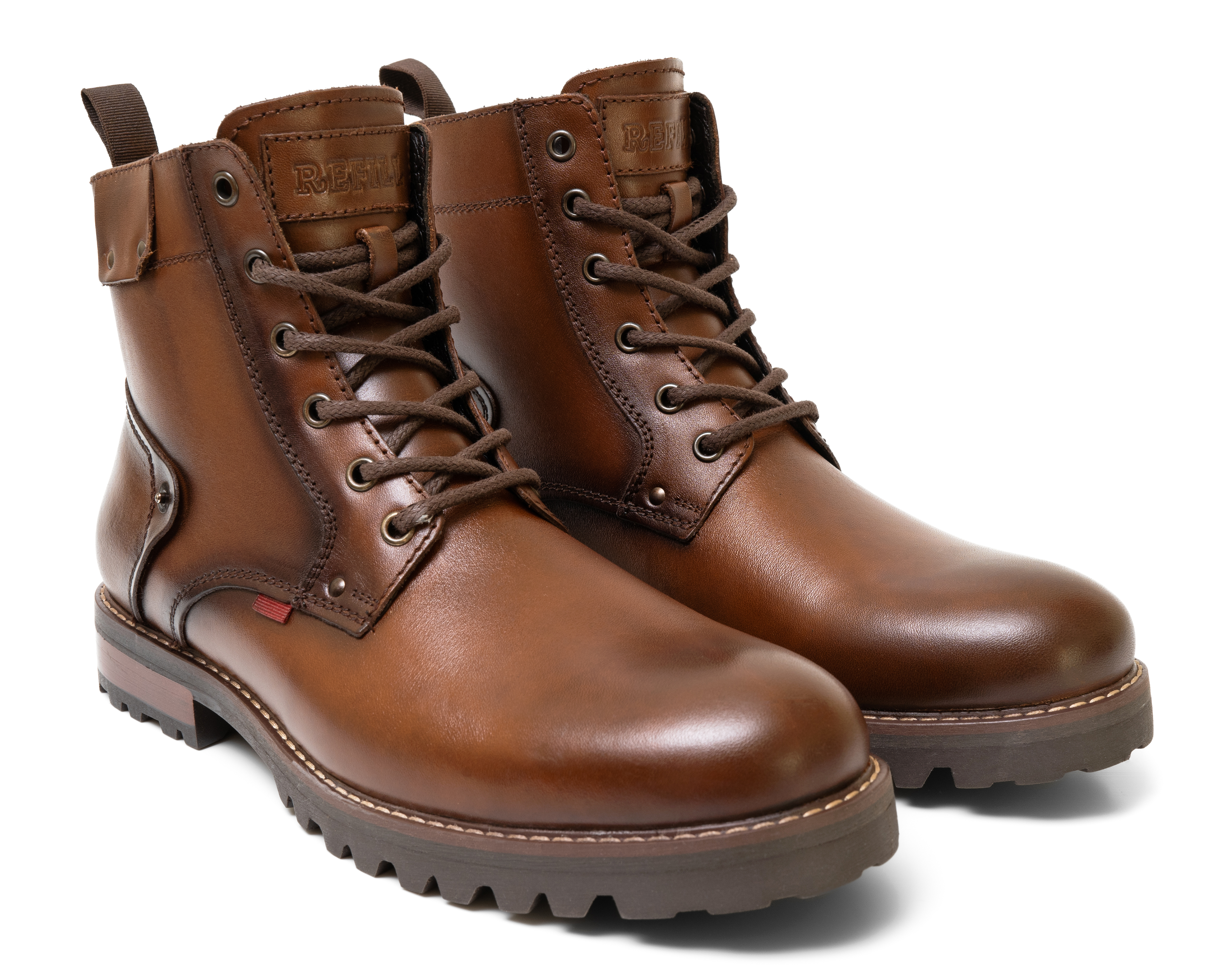 Foto 2 pulgar | Foto 1 | Botas Casuales Refill de Piel para Hombre