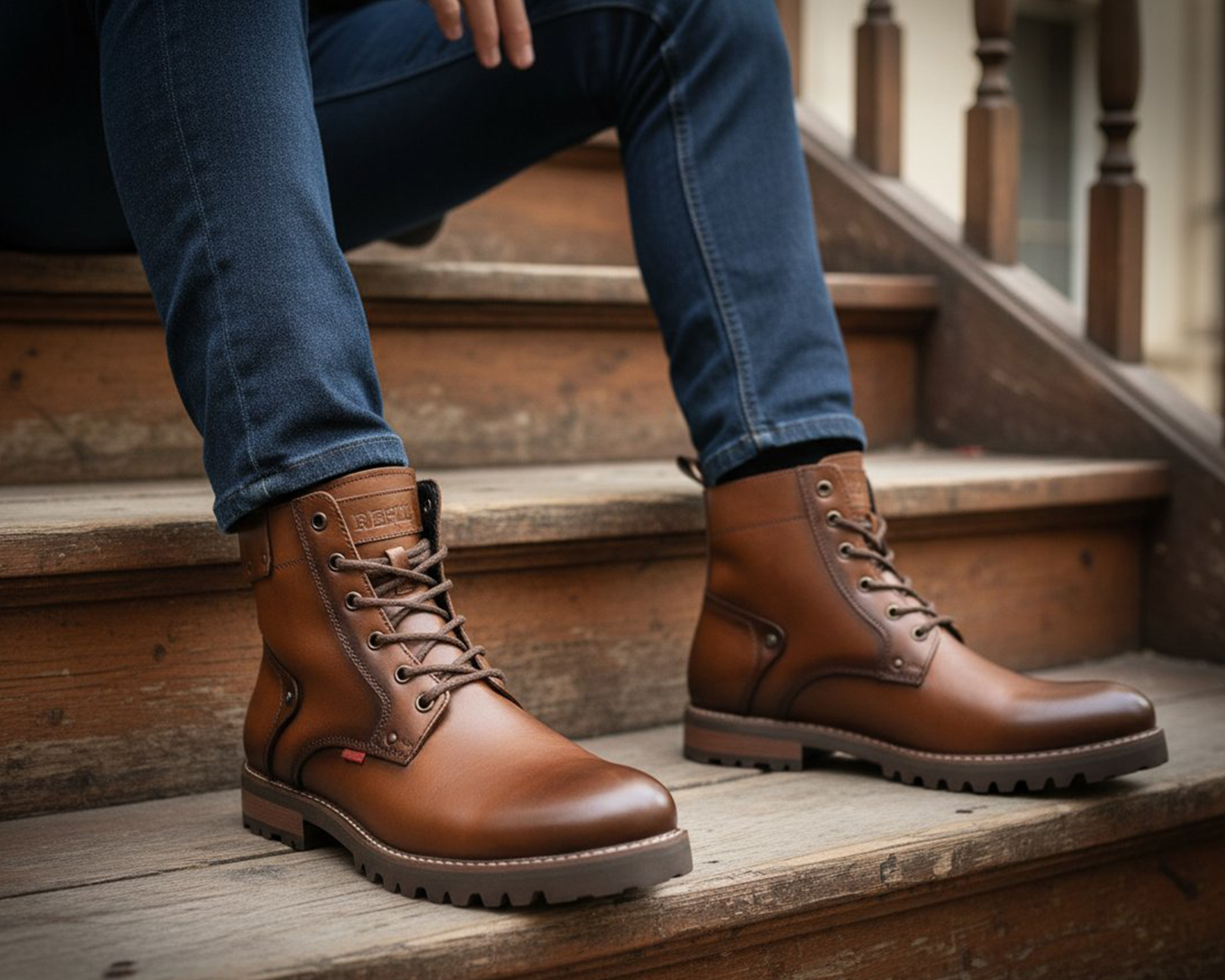 Foto 8 pulgar | Foto 7 | Botas Casuales Refill de Piel para Hombre