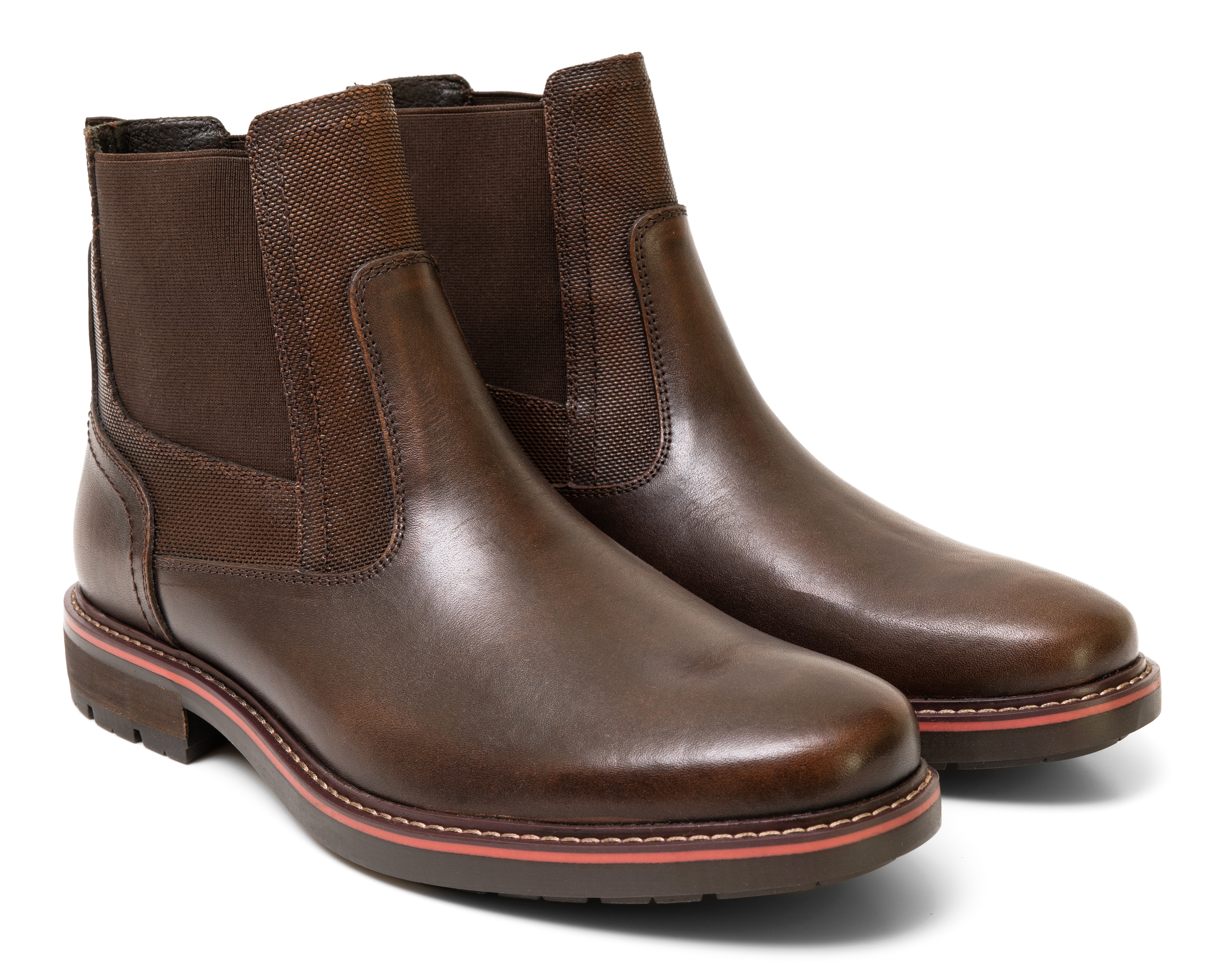 Foto 2 pulgar | Foto 1 | Botas Casuales Refill Chelsea de Piel para Hombre