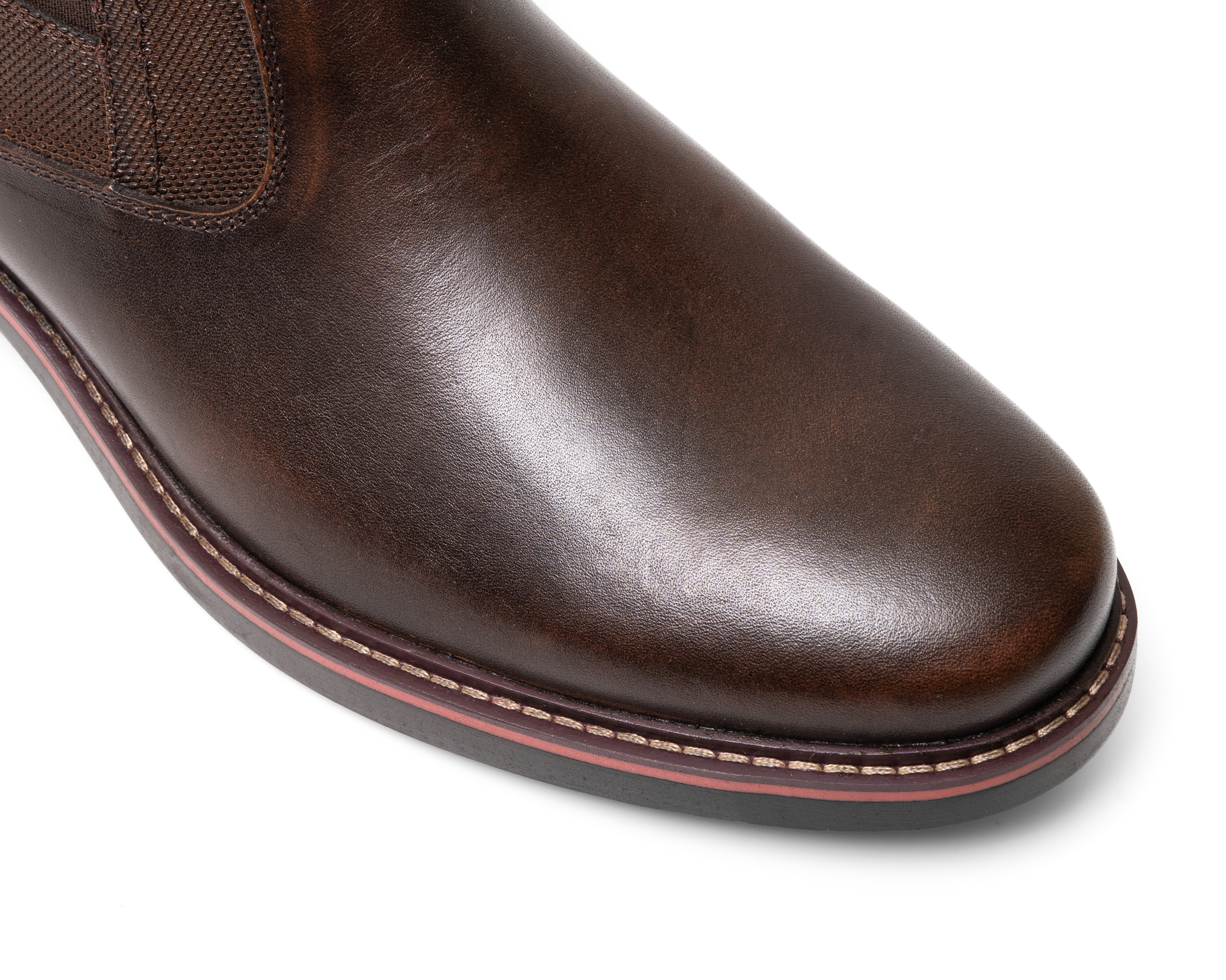 Foto 7 pulgar | Foto 6 | Botas Casuales Refill Chelsea de Piel para Hombre