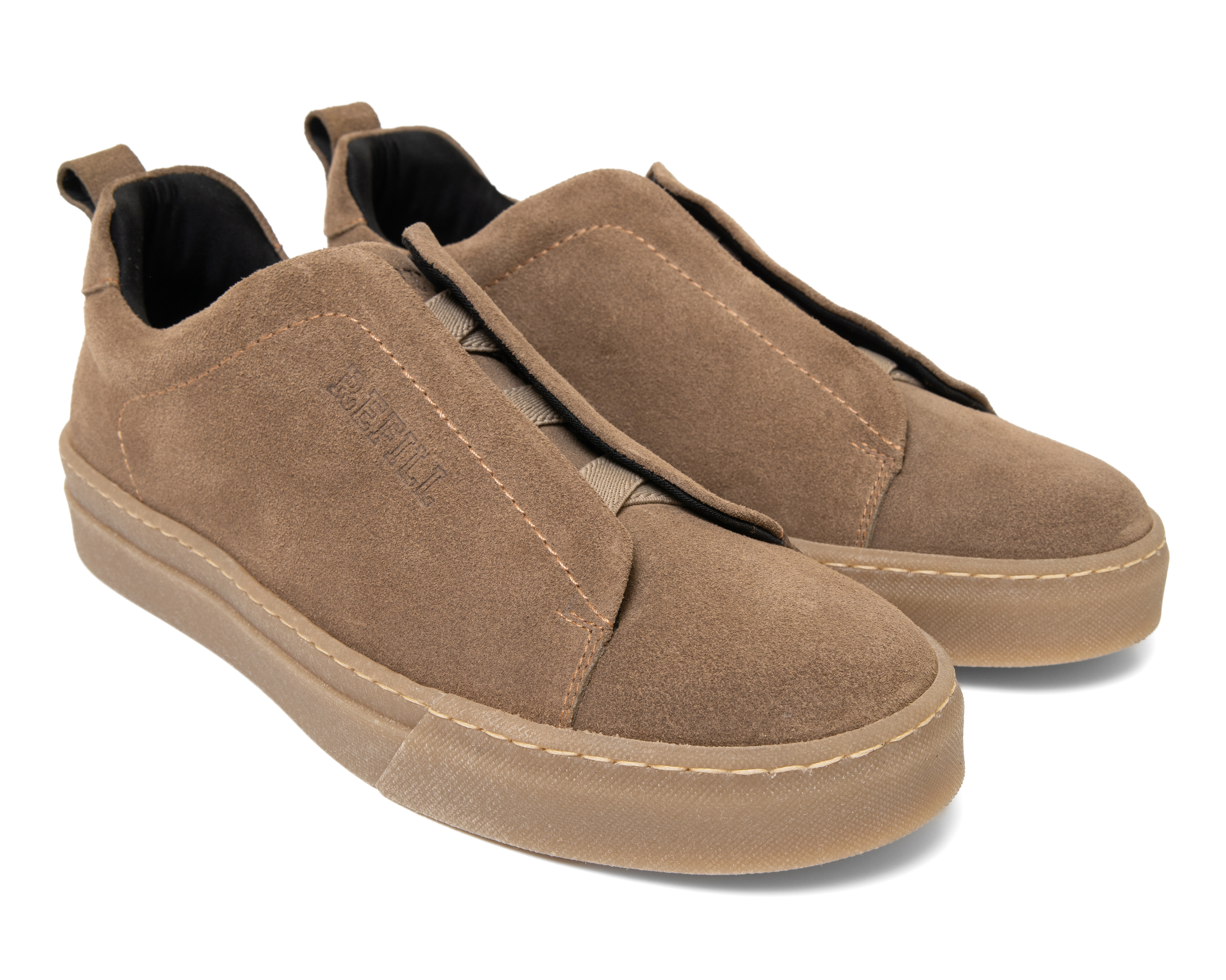 Foto 2 pulgar | Foto 1 | Tenis Casuales Refill de Piel para Hombre