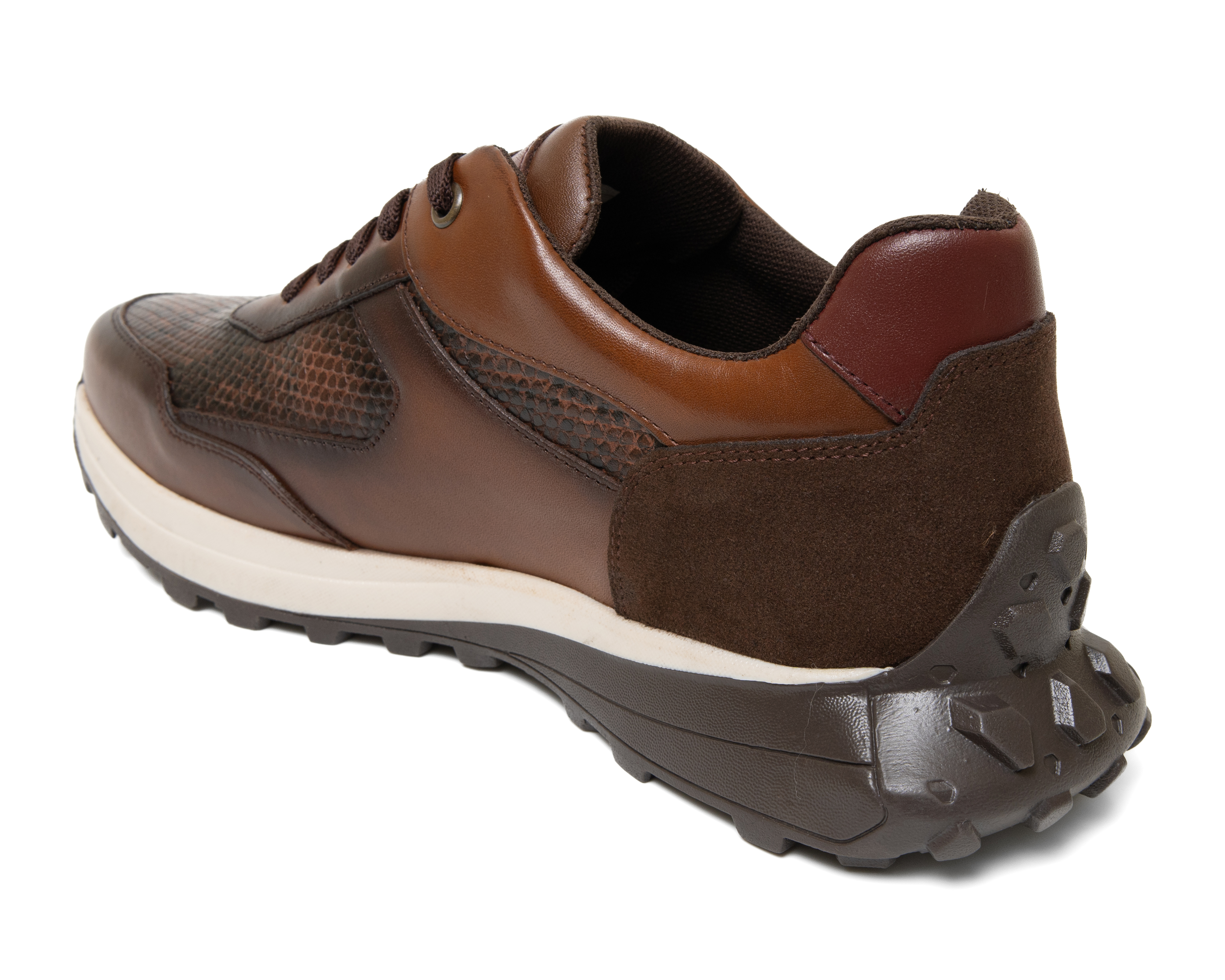 Foto 4 pulgar | Foto 3 | Tenis Casuales Refill de Piel para Hombre