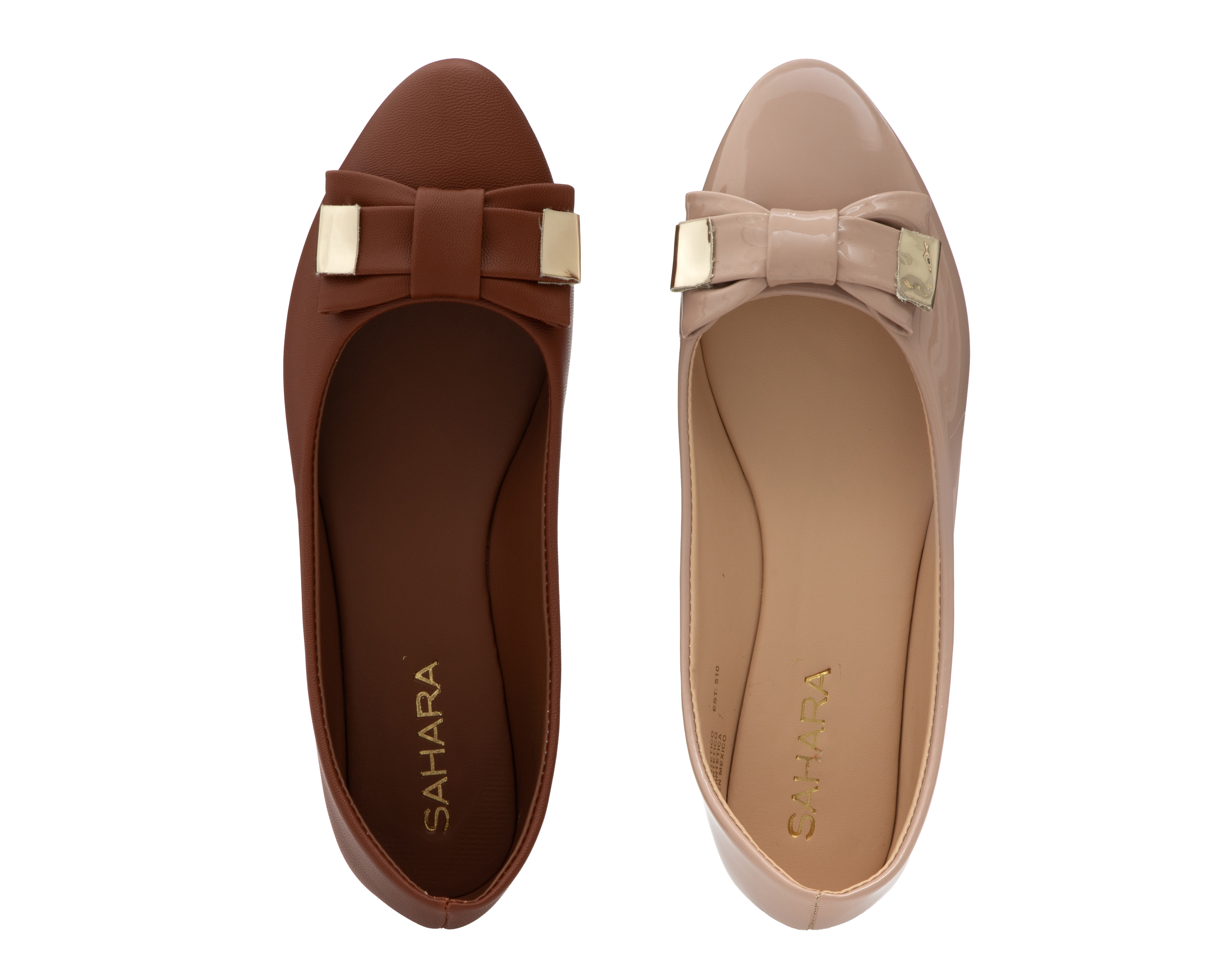 Foto 3 pulgar | Foto 2 | Flats Sahara para Mujer Duo Pack