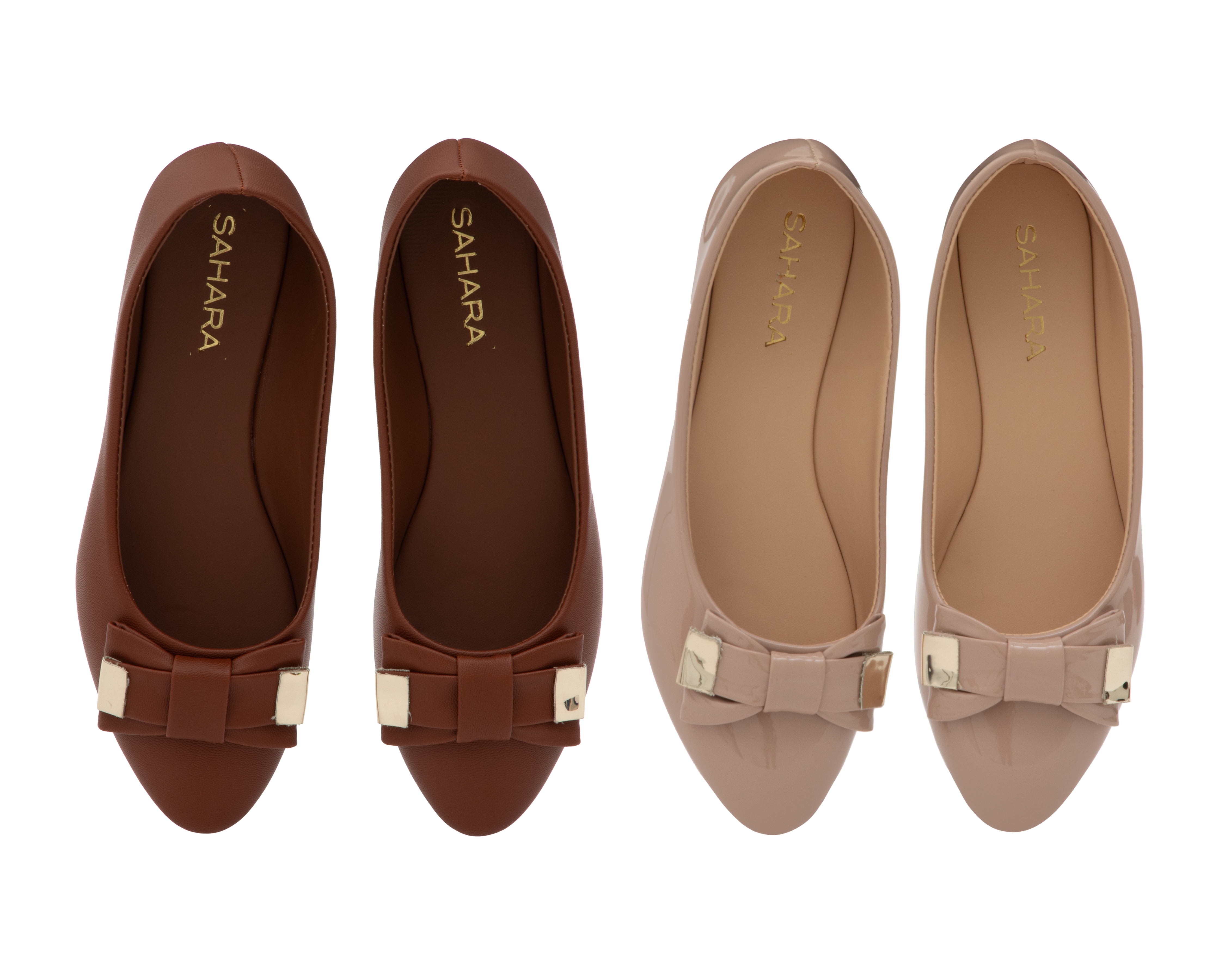 Foto 8 pulgar | Foto 7 | Flats Sahara para Mujer Duo Pack