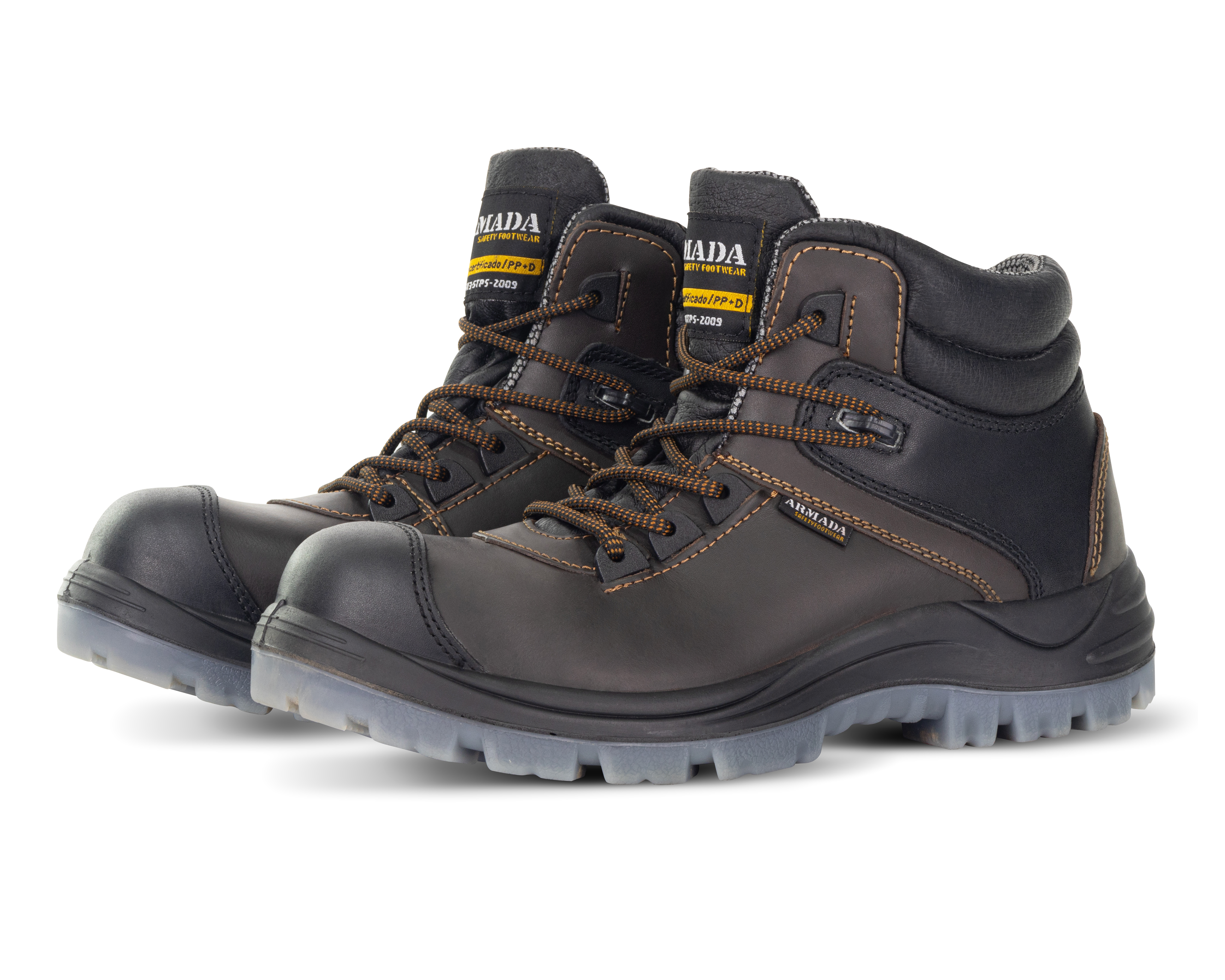 Botas de Trabajo Armada de Piel para Hombre Certificada
