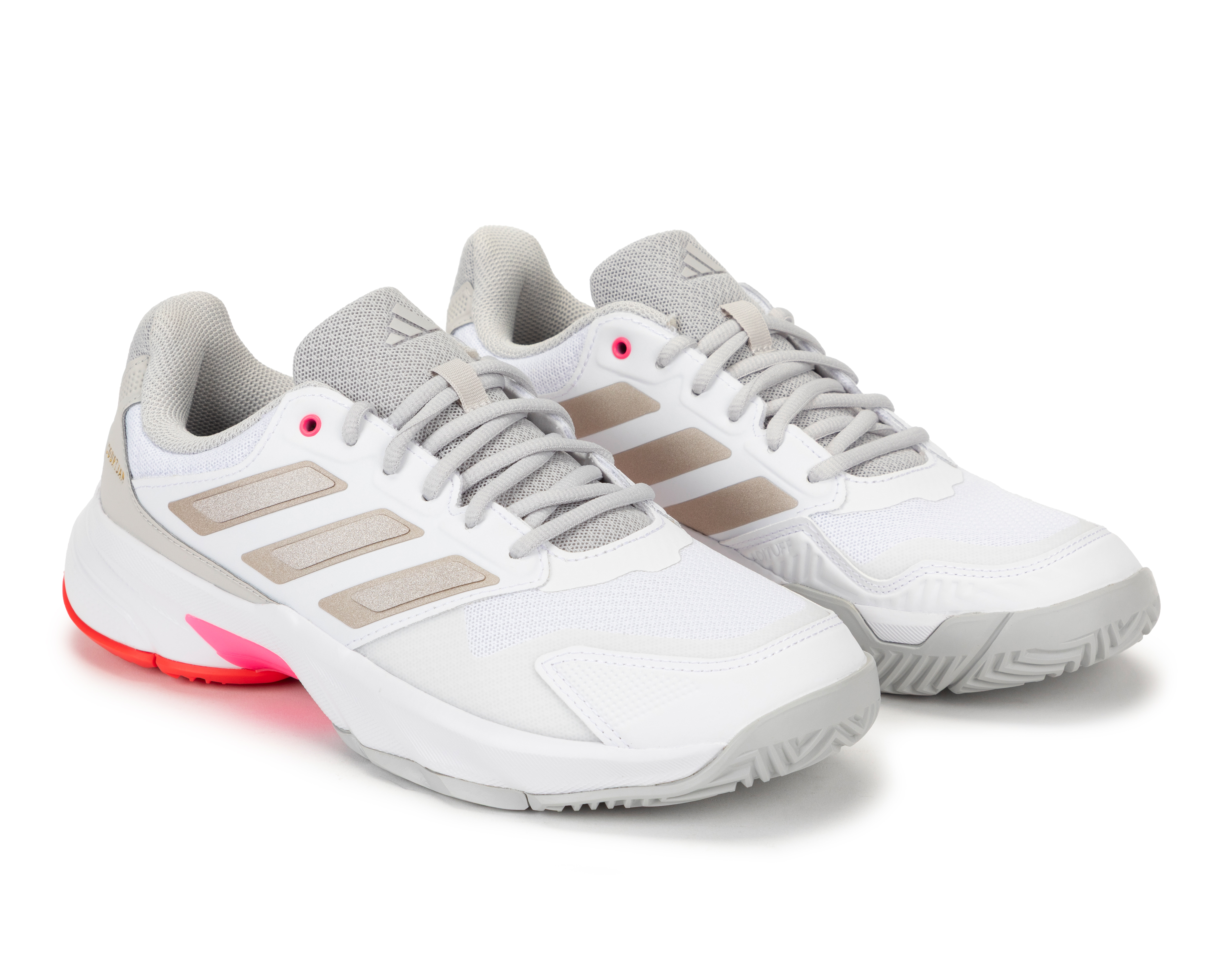 Foto 2 pulgar | Foto 1 | Tenis para Correr Adidas Courtjam Control 3 para Mujer