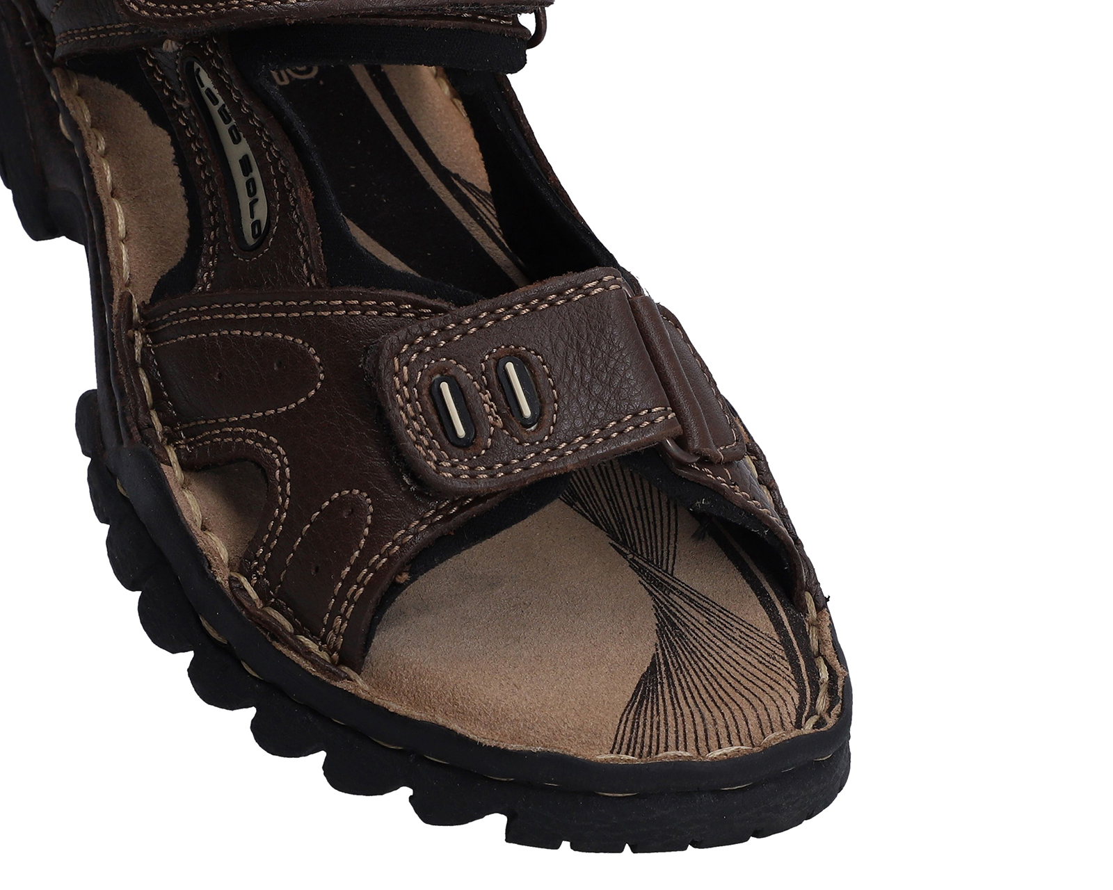 Foto 7 pulgar | Foto 6 | Sandalias Confort Lobo Solo de Piel para Hombre