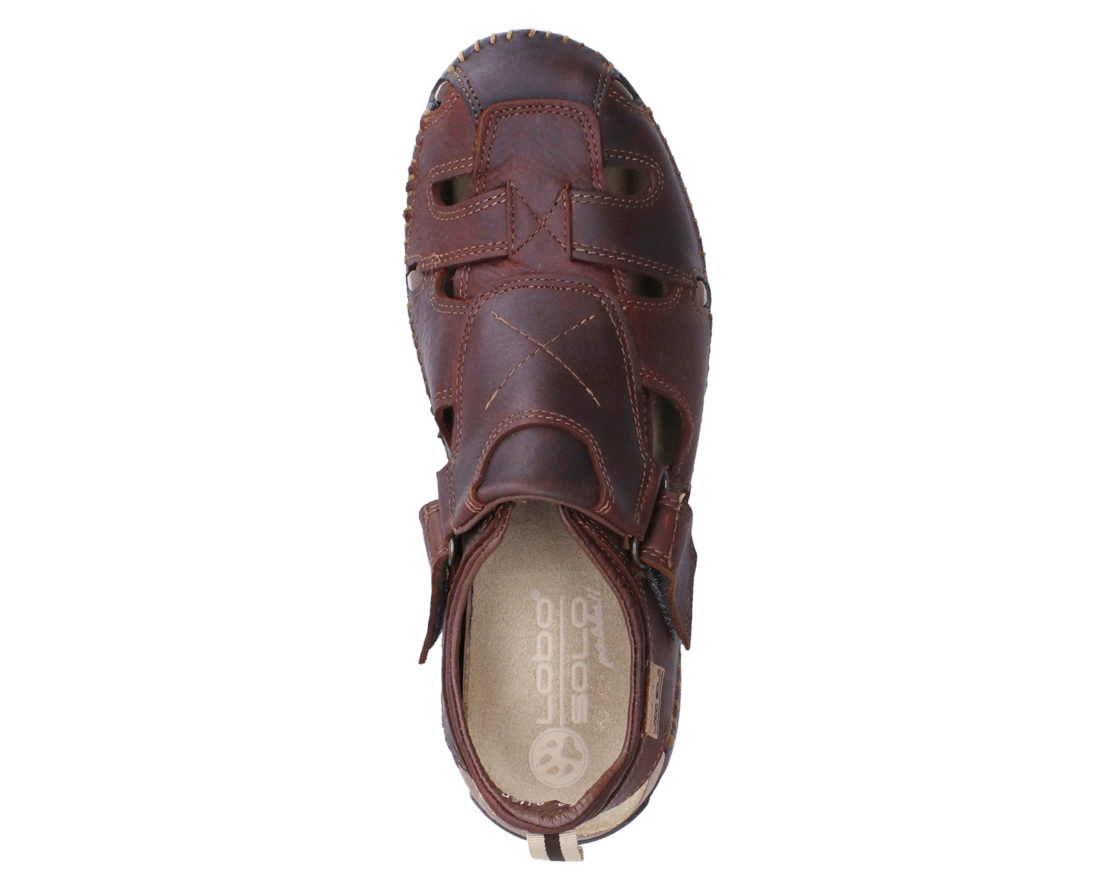 Foto 6 pulgar | Foto 5 | Sandalias Confort Lobo Solo de Piel para Hombre