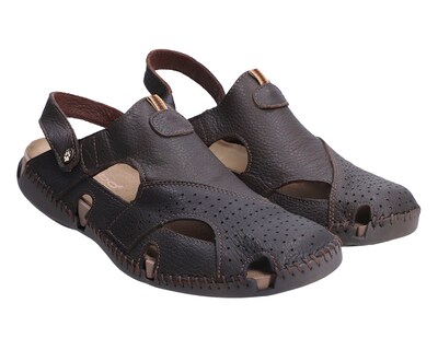 Foto 1 | Foto 1 | Sandalias Confort Lobo Solo de Piel para Hombre