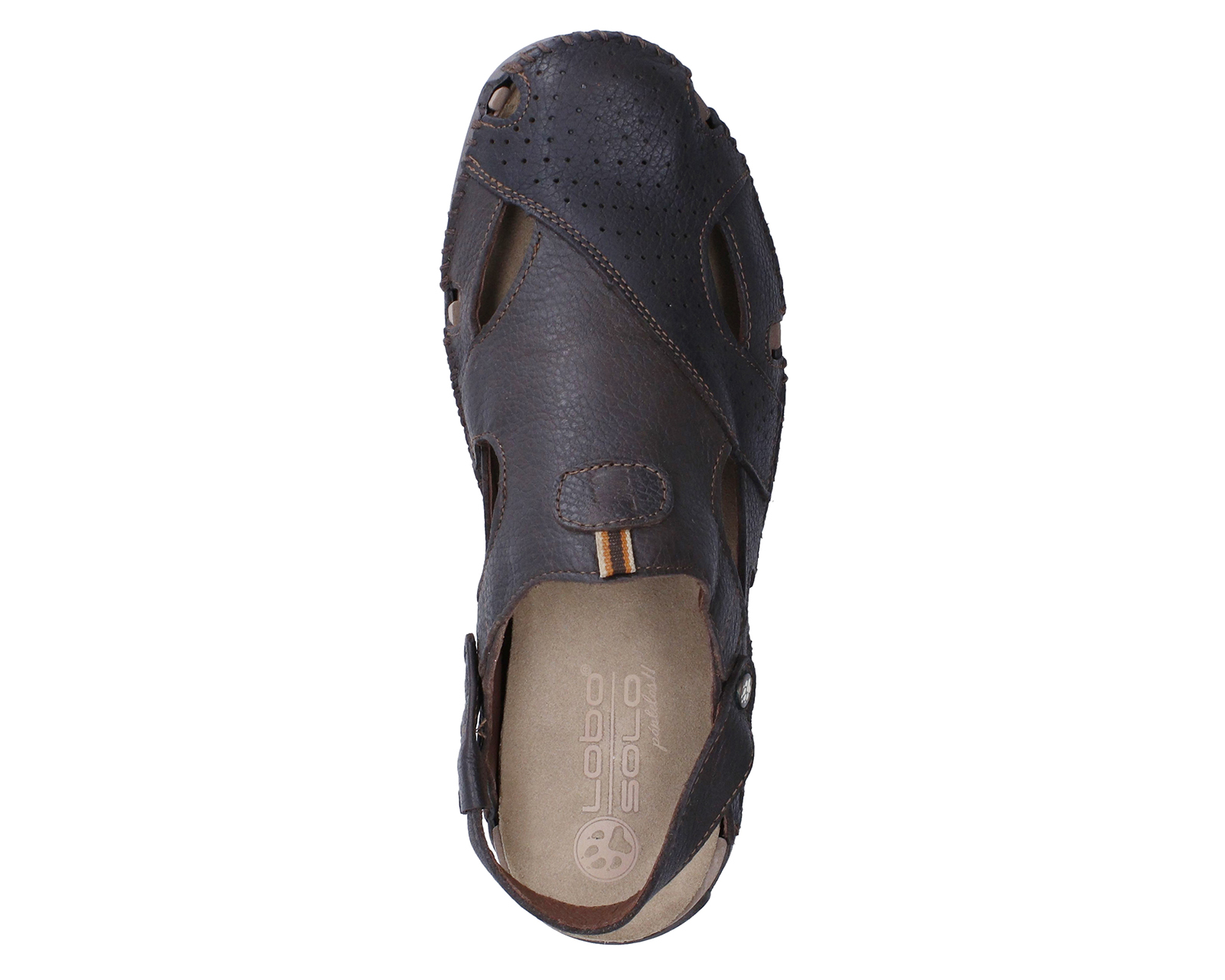 Foto 6 pulgar | Foto 5 | Sandalias Confort Lobo Solo de Piel para Hombre