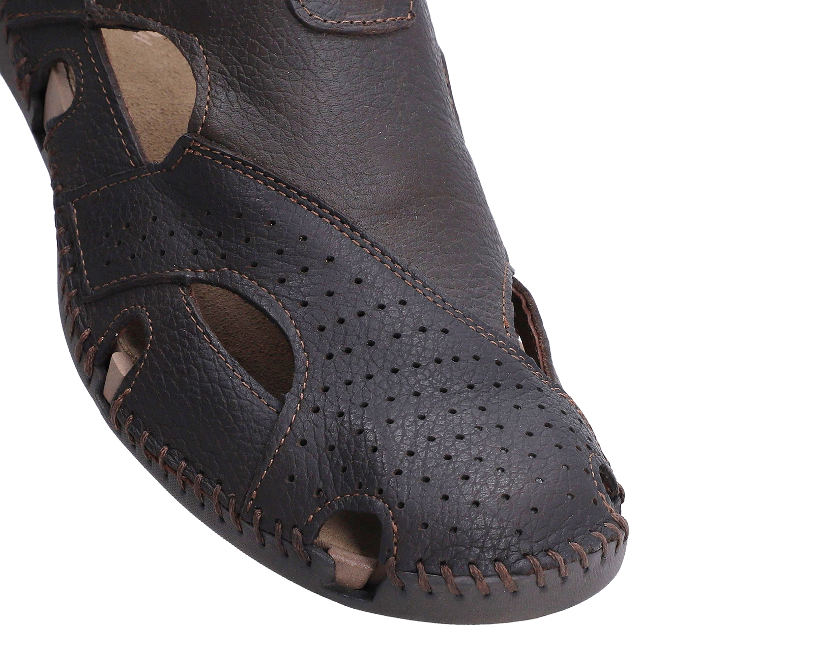 Foto 7 pulgar | Foto 6 | Sandalias Confort Lobo Solo de Piel para Hombre