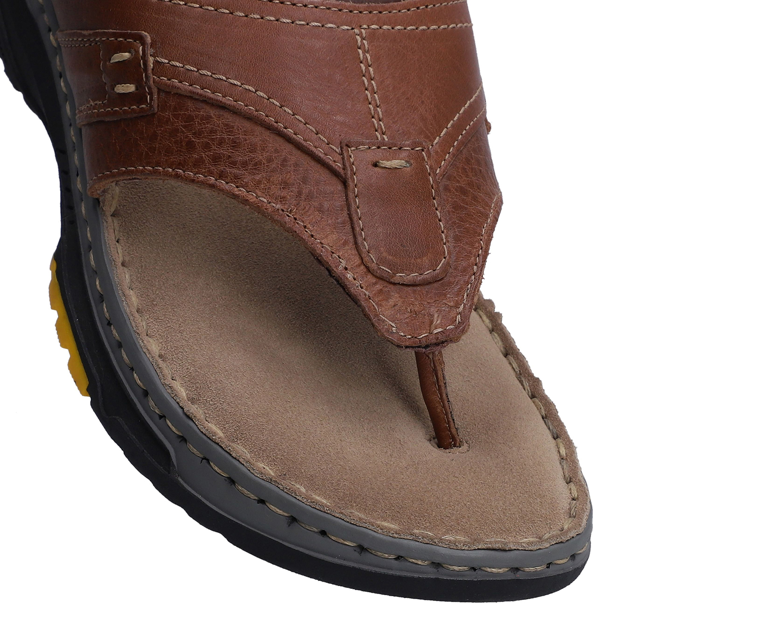 Foto 7 pulgar | Foto 6 | Sandalias Confort Lobo Solo de Piel para Hombre