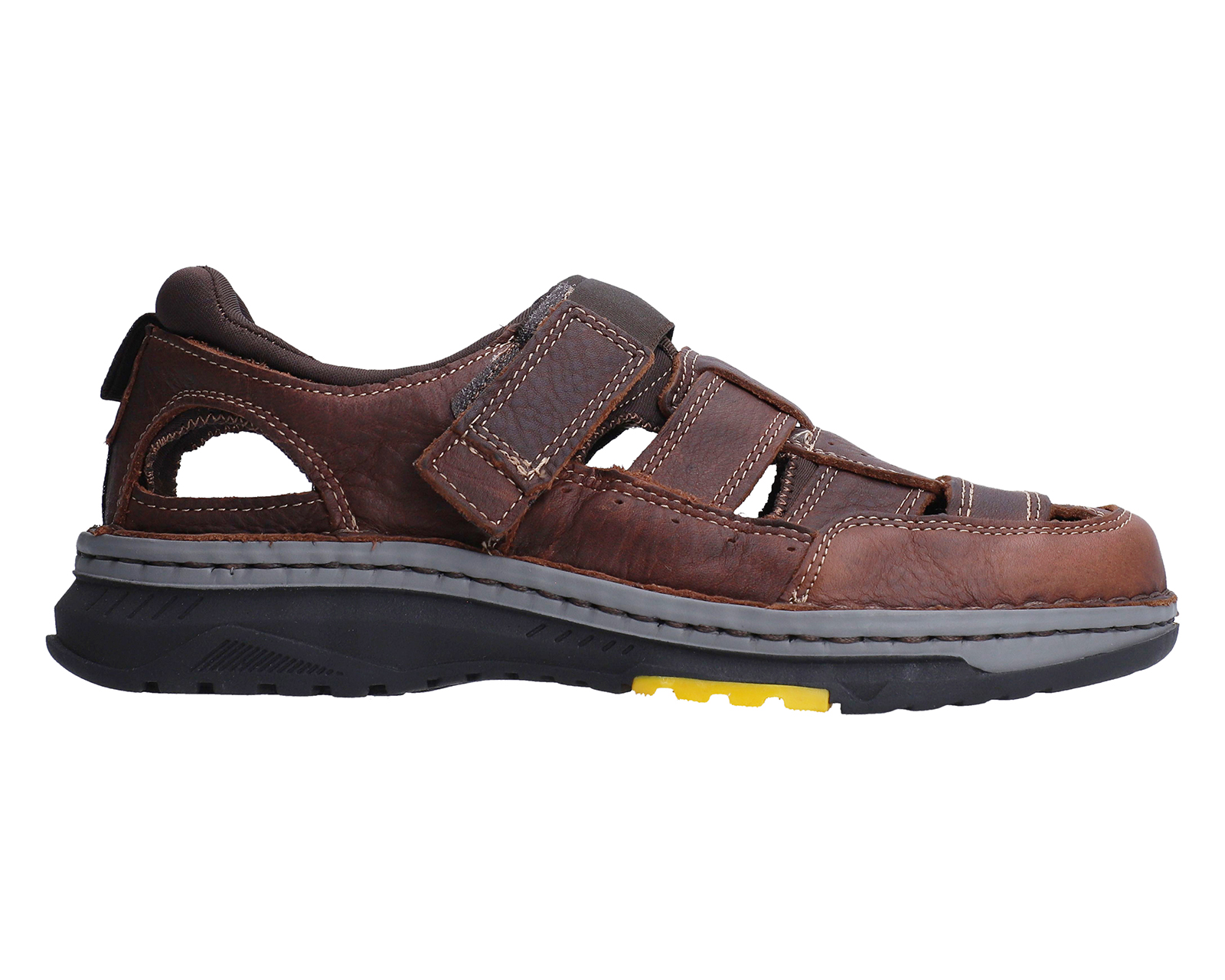 Foto 3 pulgar | Foto 2 | Sandalias Confort Lobo Solo de Piel para Hombre