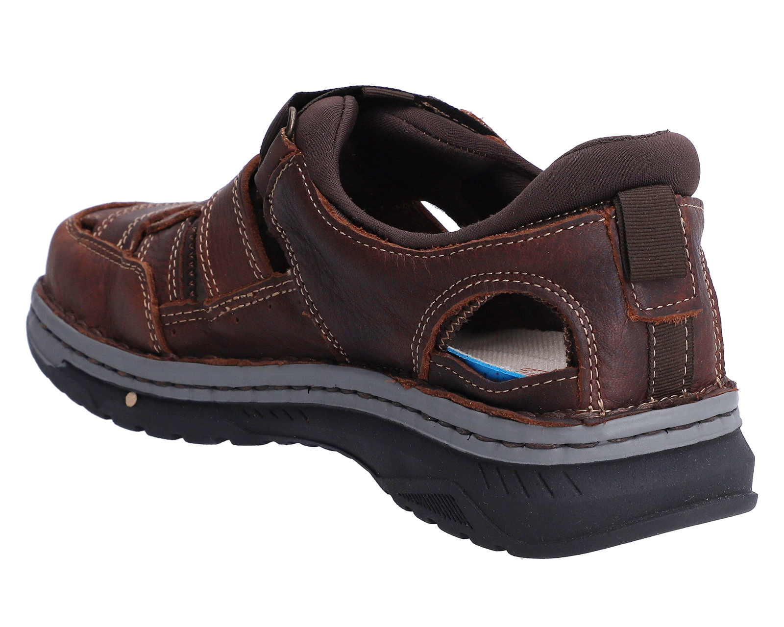 Foto 4 pulgar | Foto 3 | Sandalias Confort Lobo Solo de Piel para Hombre