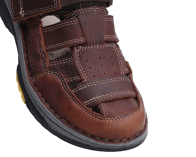 Foto 6 | Foto 6 | Sandalias Confort Lobo Solo de Piel para Hombre