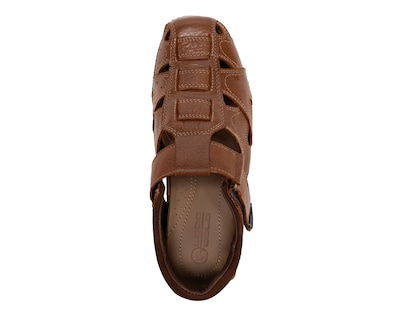 Foto 5 | Foto 5 | Sandalias Confort Lobo Solo de Piel para Hombre