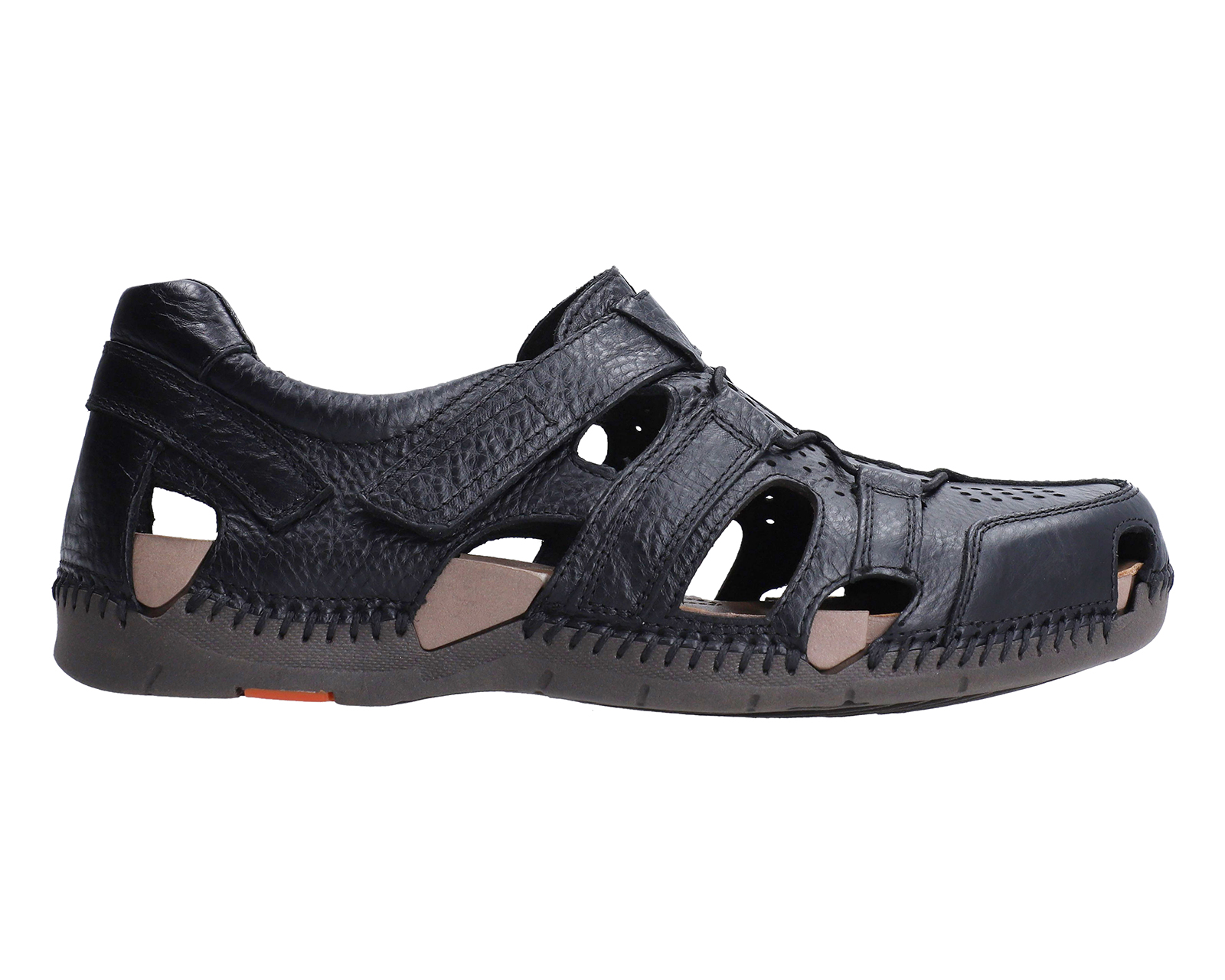 Foto 2 | Foto 2 | Sandalias Confort Lobo Solo de Piel para Hombre