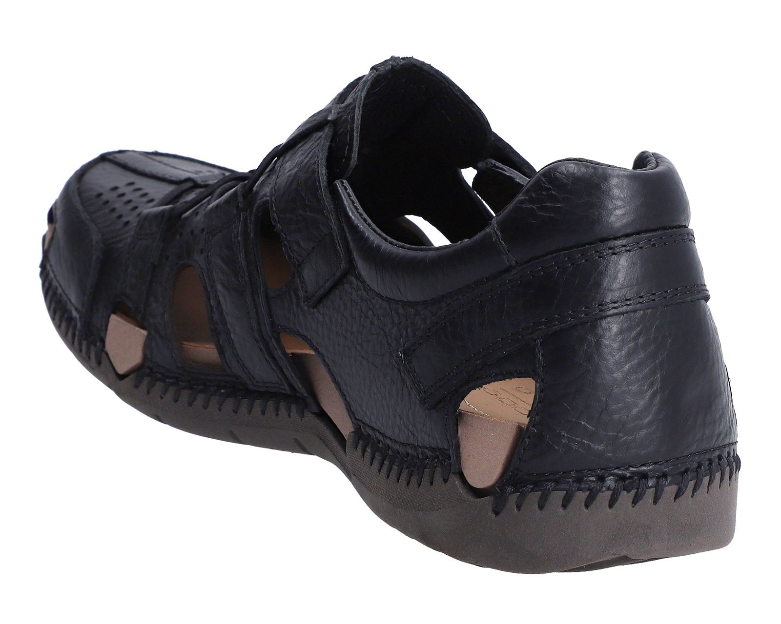 Foto 3 | Foto 3 | Sandalias Confort Lobo Solo de Piel para Hombre