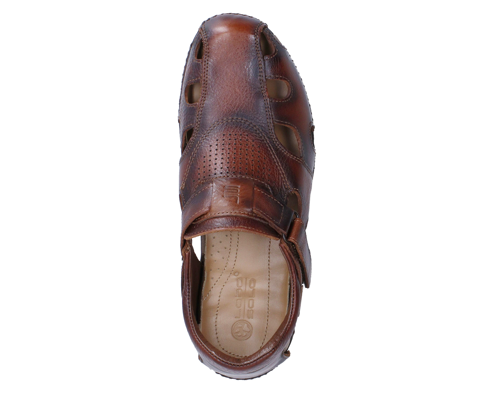 Foto 6 pulgar | Foto 5 | Sandalias Confort Lobo Solo de Piel para Hombre