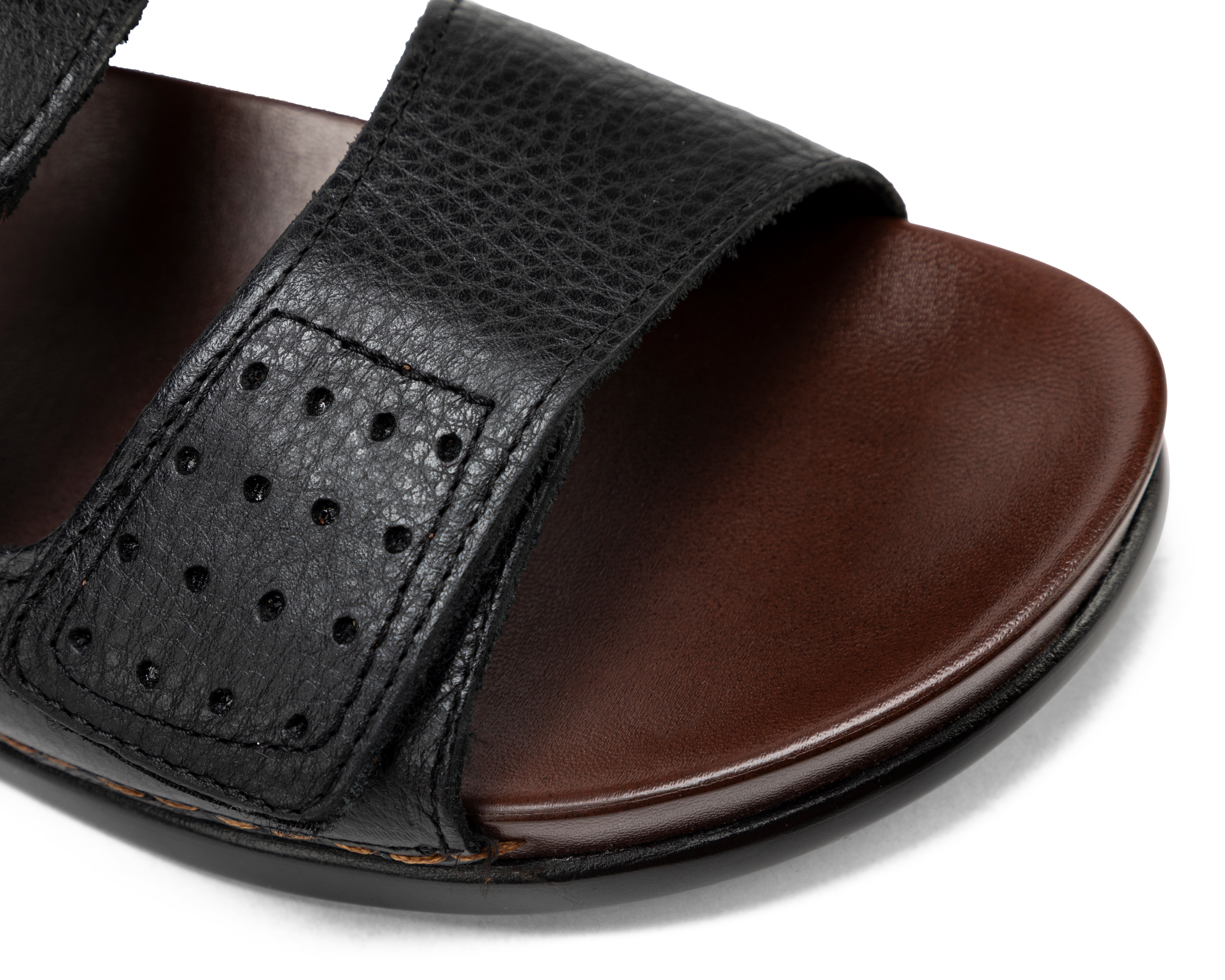 Foto 7 pulgar | Foto 6 | Sandalias Confort Lobo Solo de Piel para Hombre