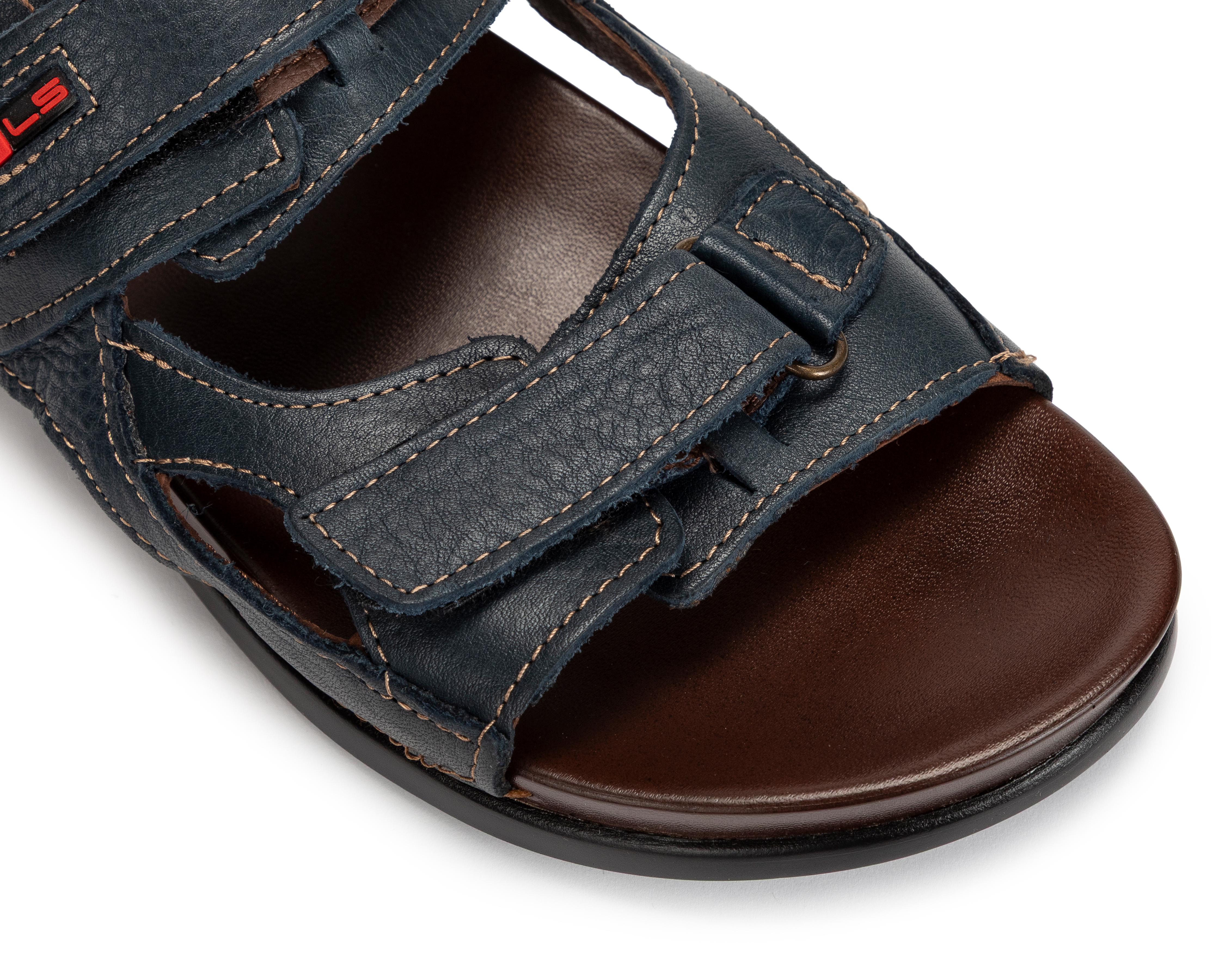 Foto 7 pulgar | Foto 6 | Sandalias Confort Lobo Solo de Piel para Hombre